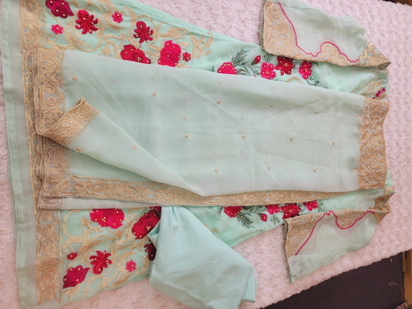 Pakistani Embroidered Party wear Ready To Ship