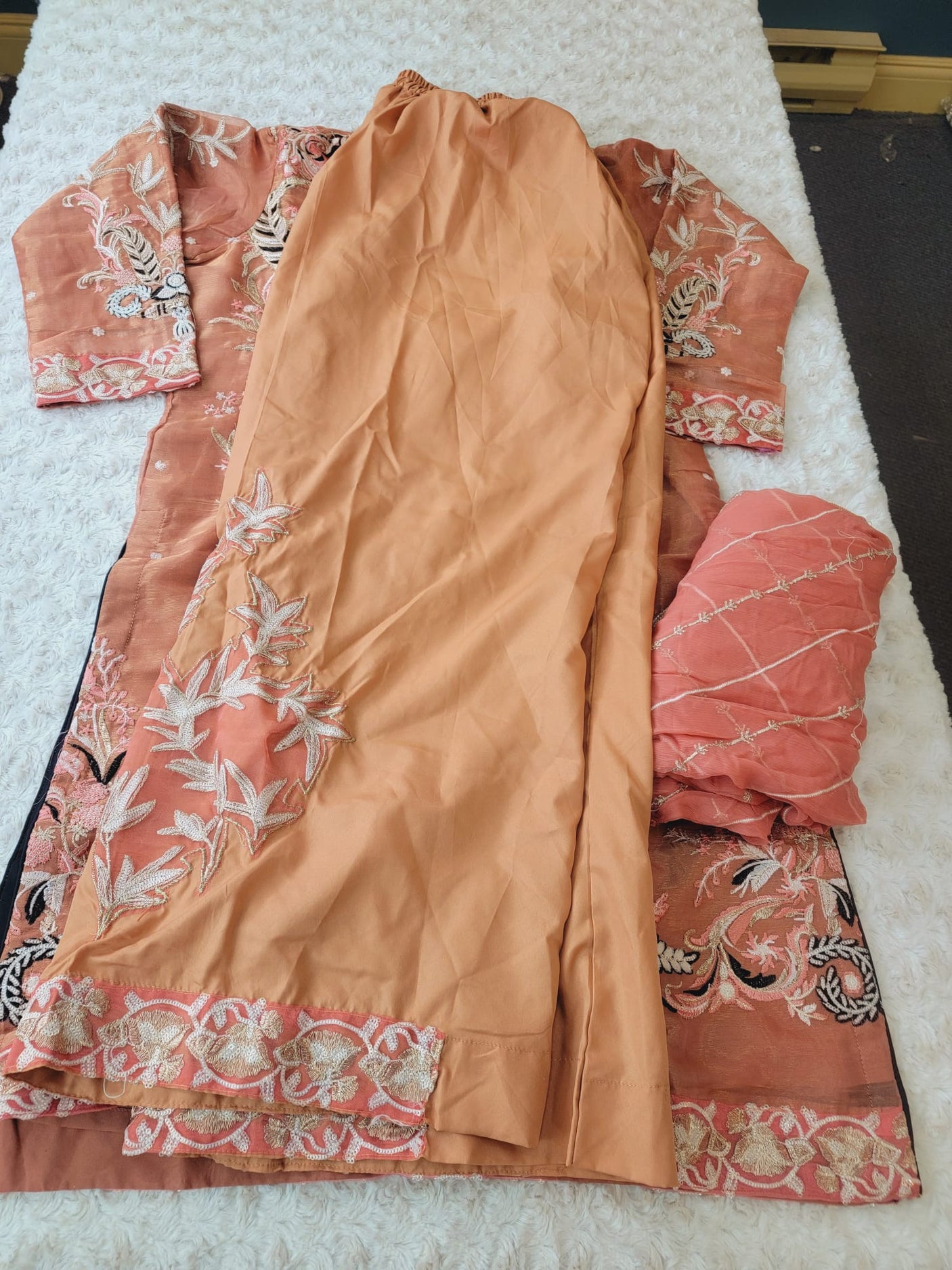 Pakistani Stitched Embroidery Party Wear Dresses Ready To Ship