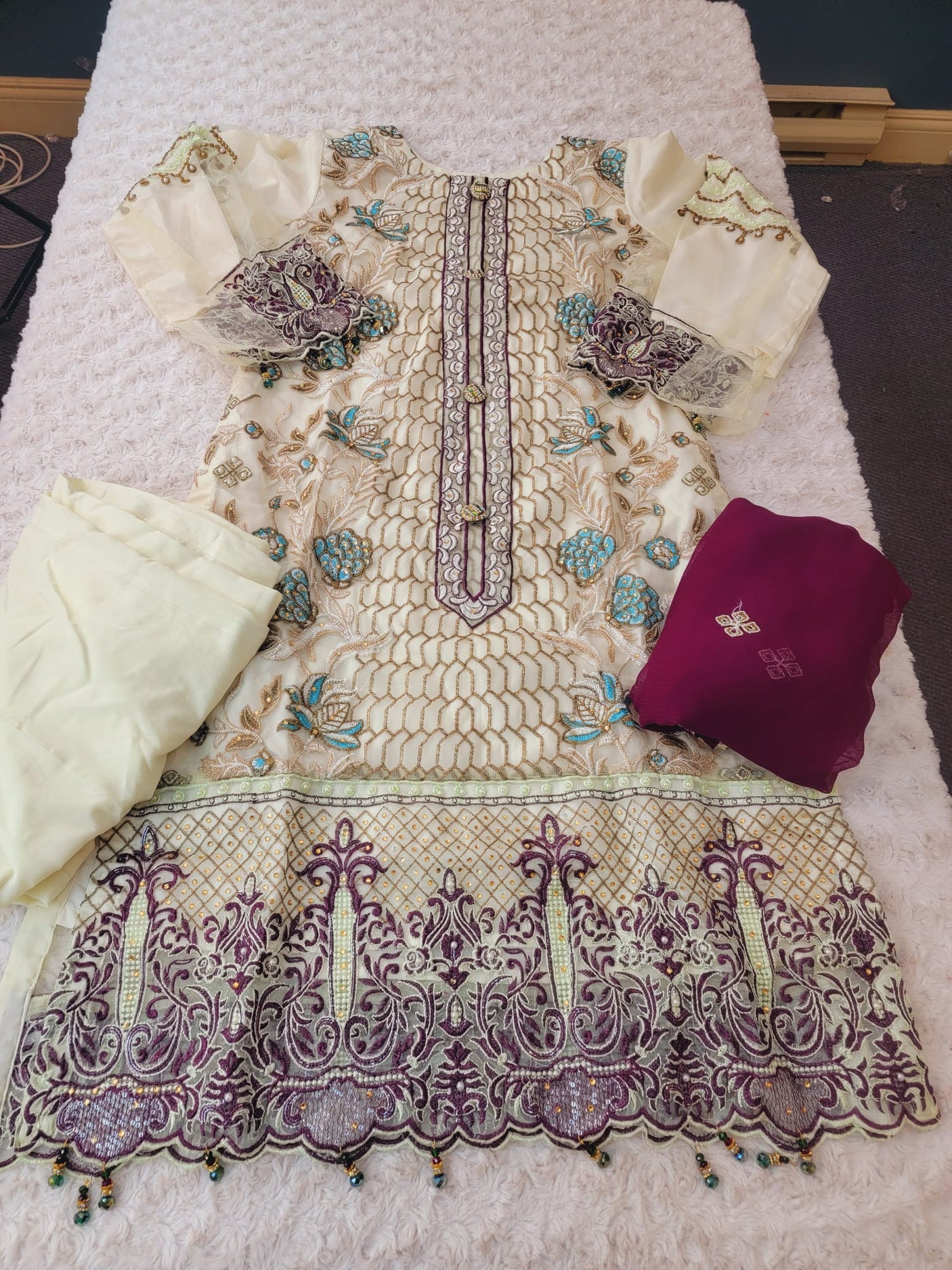 Pakistani Embroidered Party wear Ready To Ship