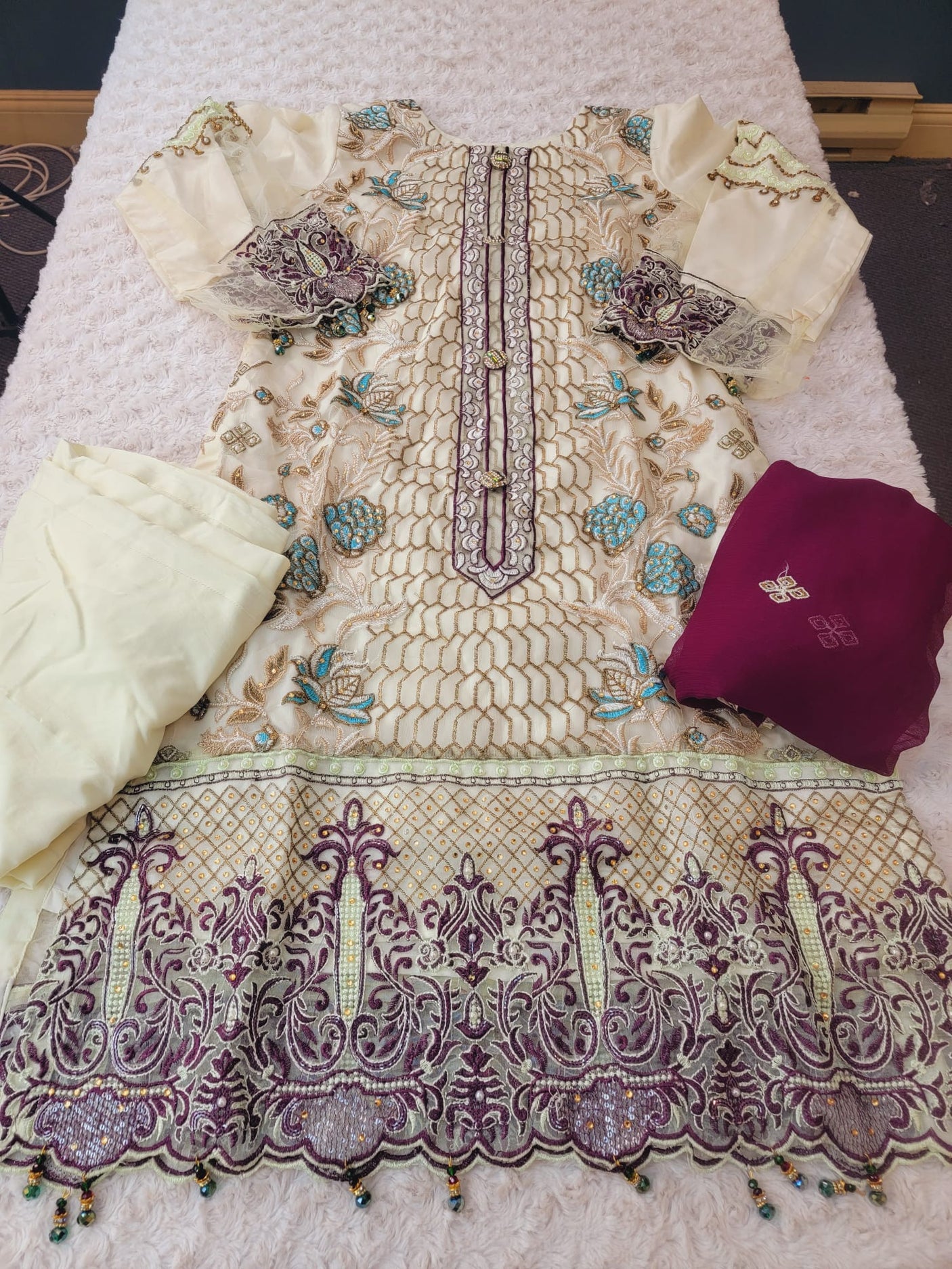 Pakistani Embroidered Party wear Ready To Ship