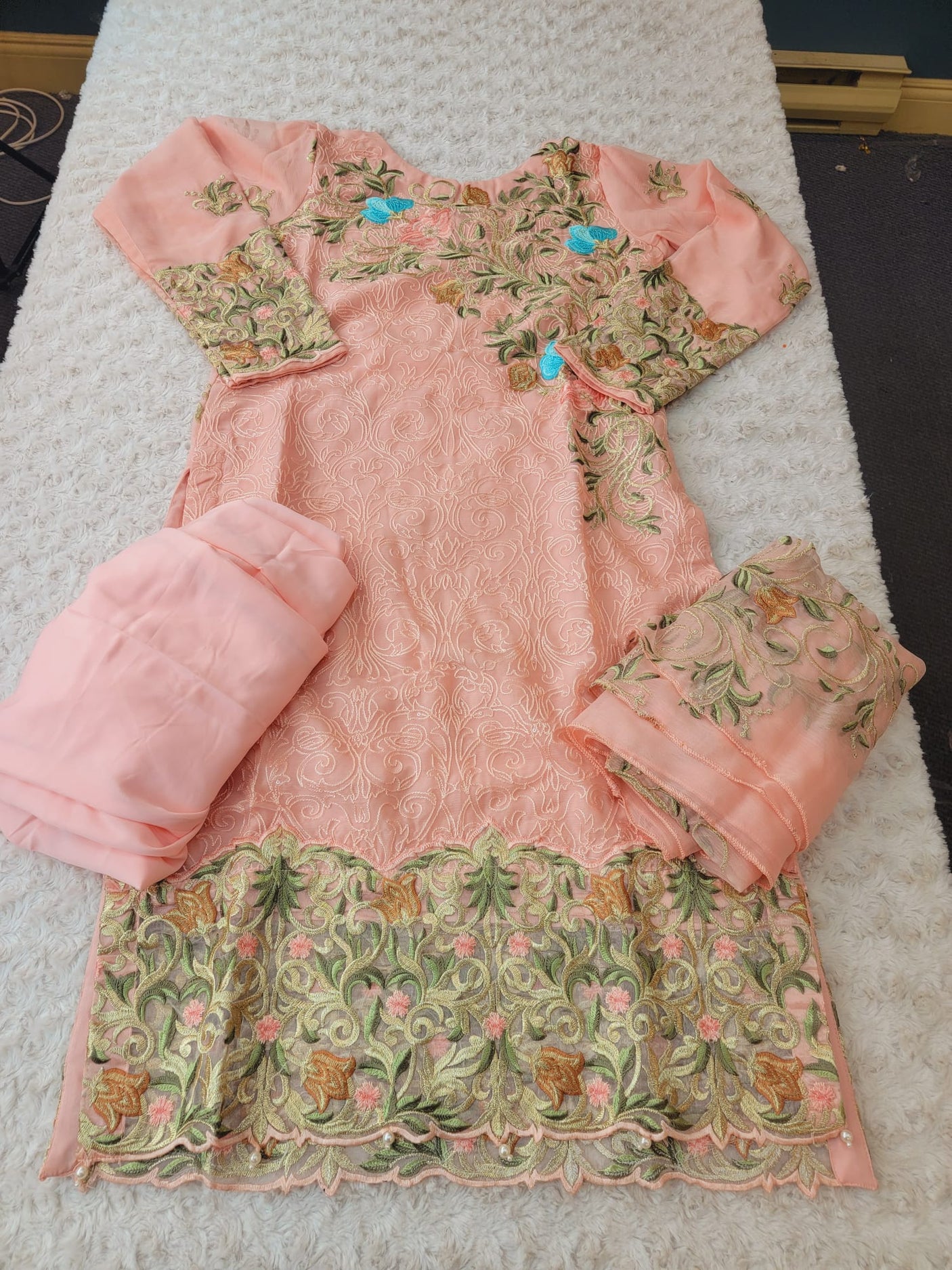 Pakistani Embroidered Party wear Ready To Ship