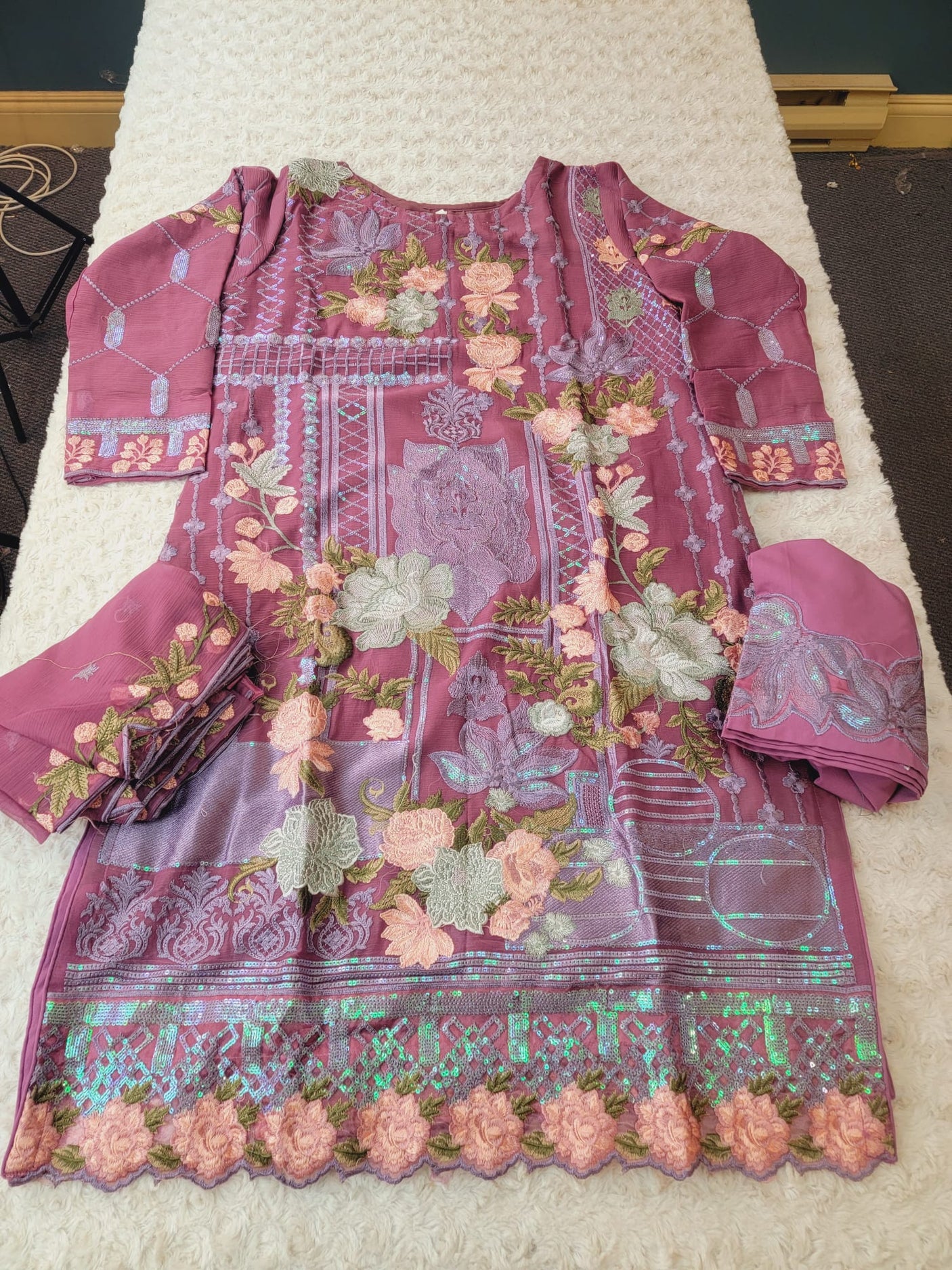 Pakistani Embroidered Party wear Ready To Ship