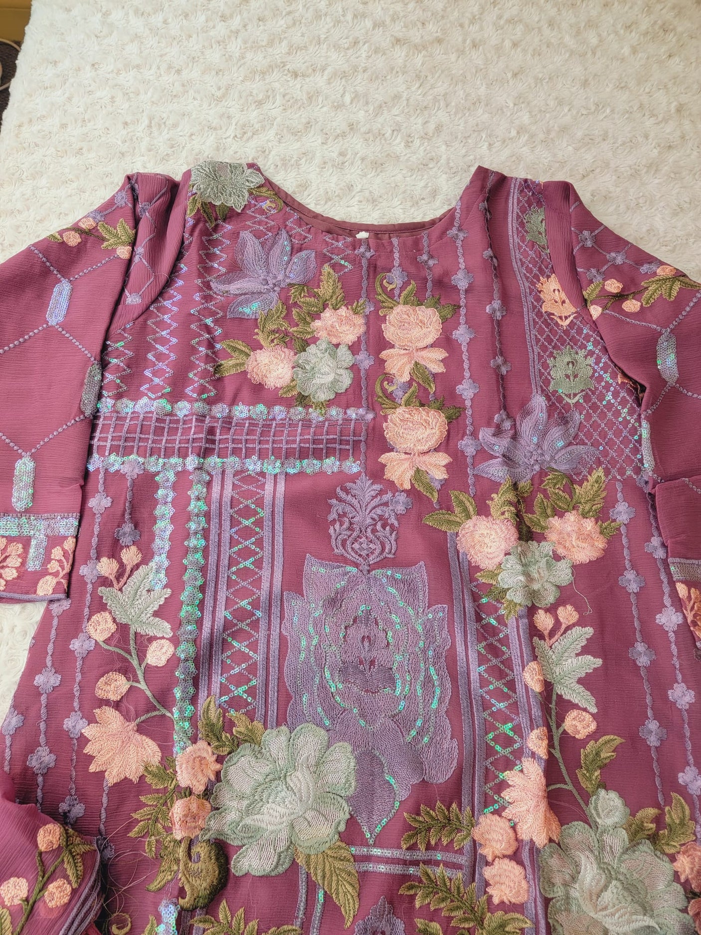 Pakistani Embroidered Party wear Ready To Ship