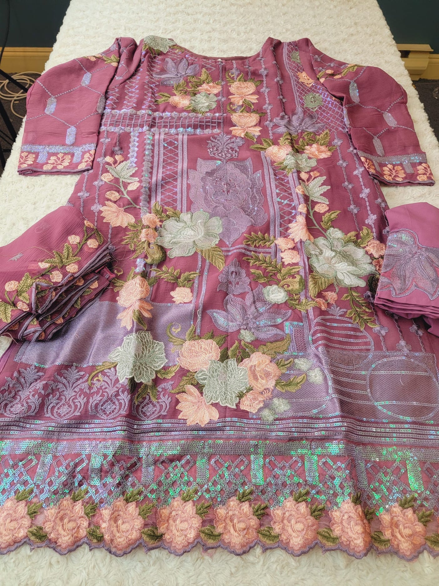 Pakistani Embroidered Party wear Ready To Ship