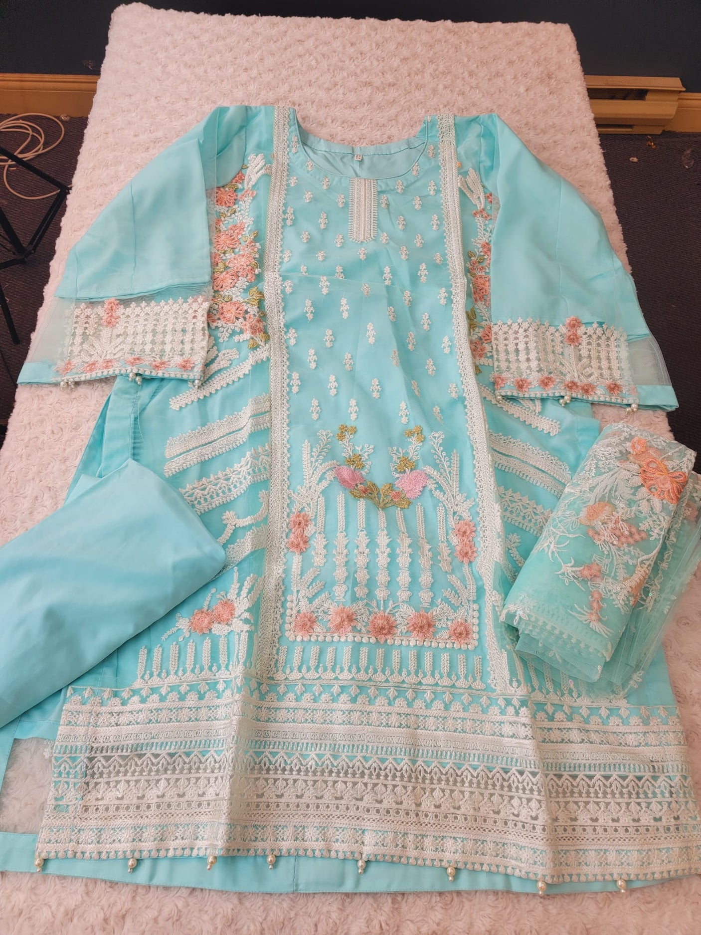 Pakistani Embroidered Party wear Ready To Ship