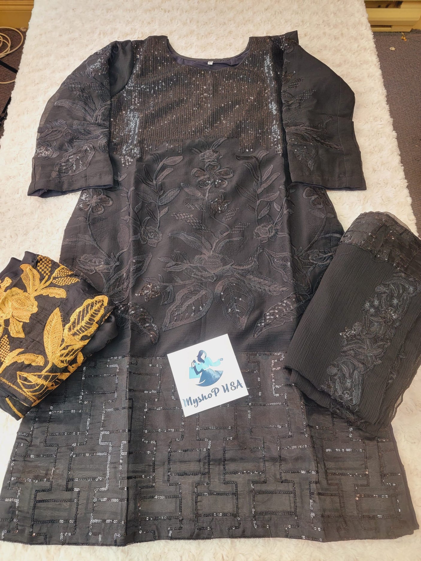 Pakistani Embroidered Party wear Ready To Ship