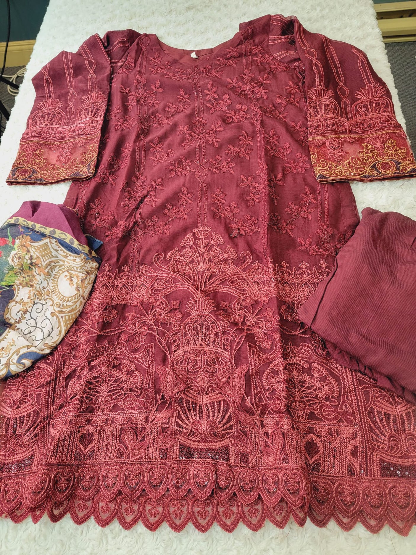 Pakistani Embroidered Party wear Ready To Ship