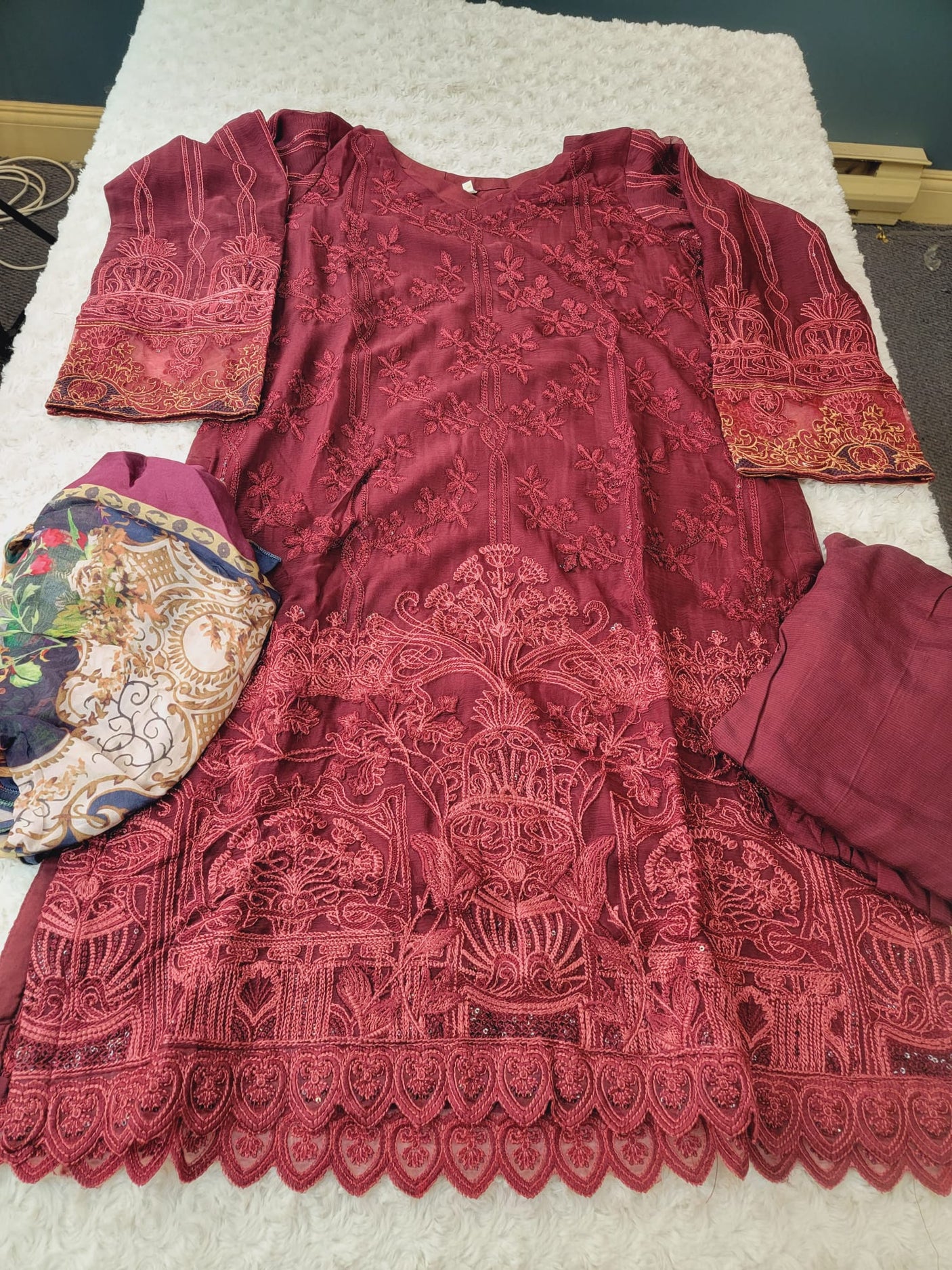 Pakistani Embroidered Party wear Ready To Ship