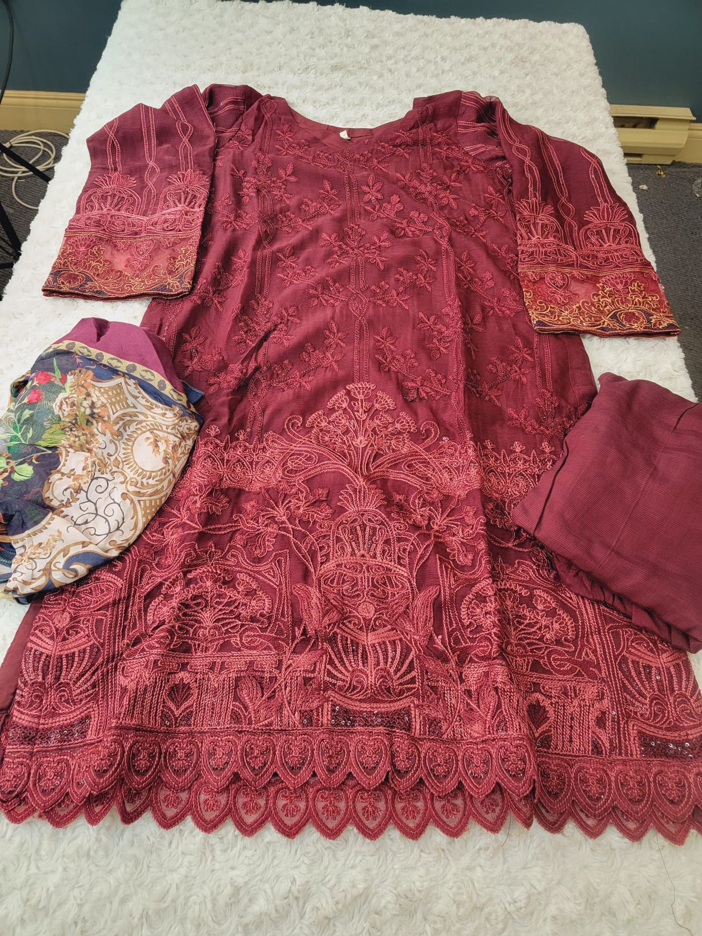 Pakistani Embroidered Party wear Ready To Ship