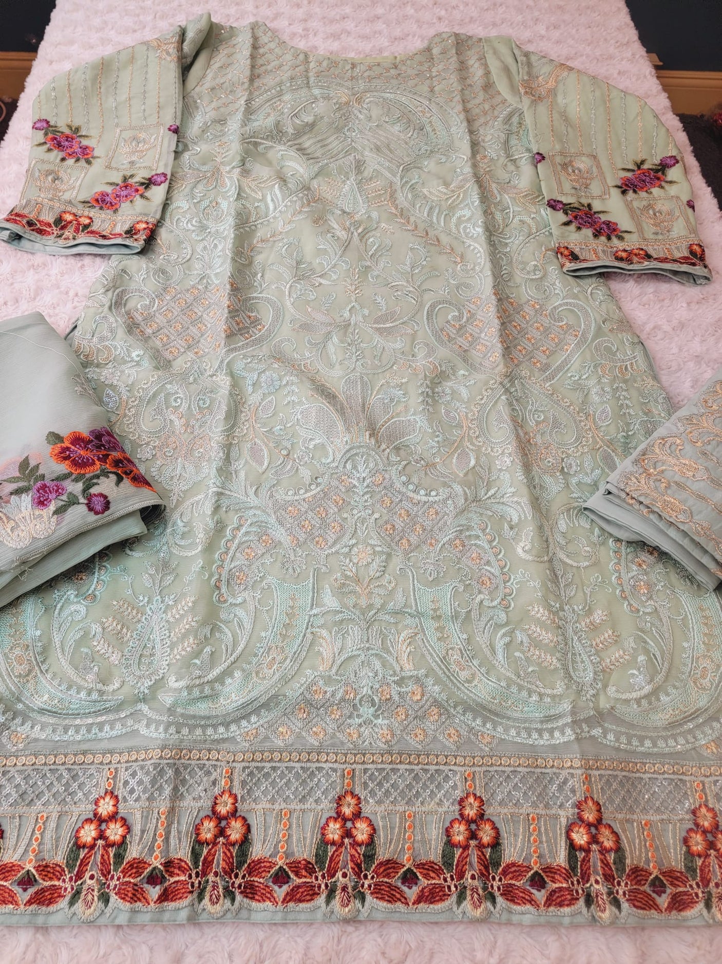 Pakistani Embroidered Party wear Ready To Ship