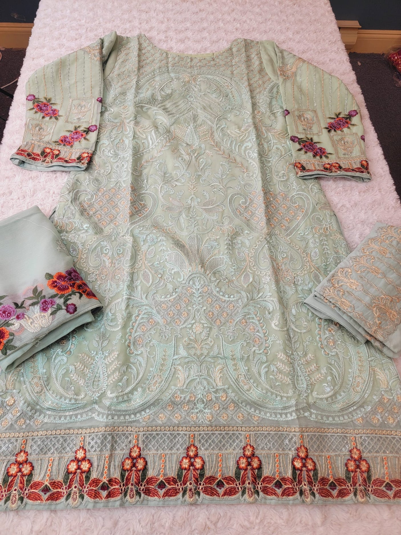 Pakistani Embroidered Party wear Ready To Ship