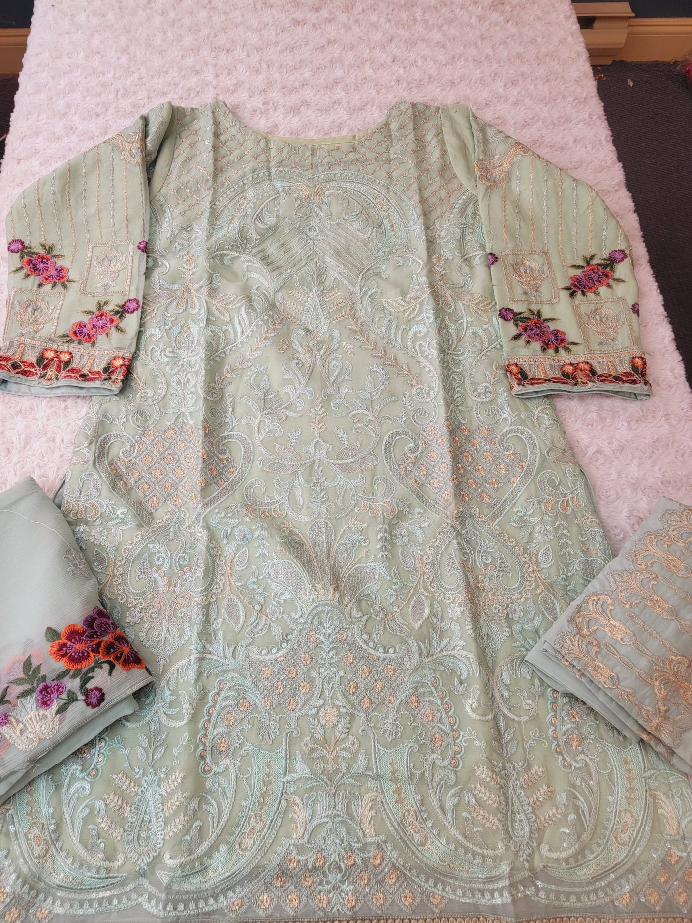 Pakistani Embroidered Party wear Ready To Ship