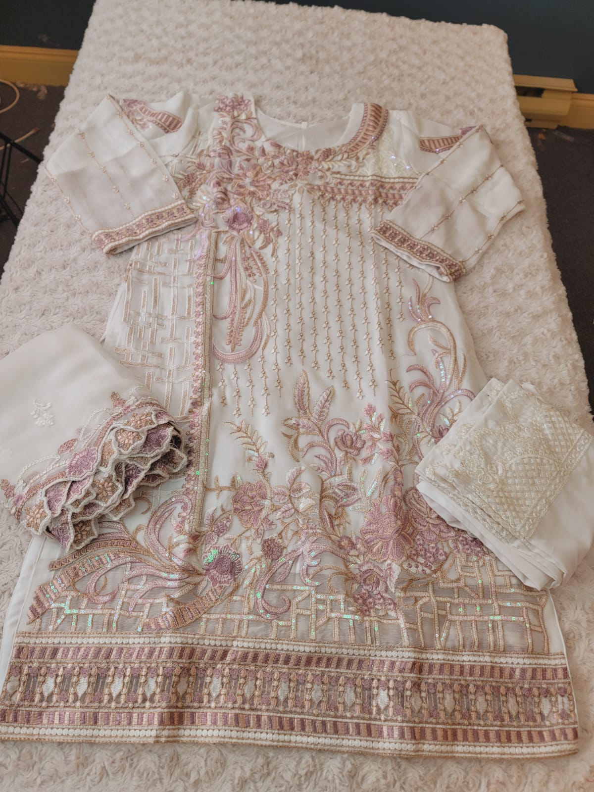 Pakistani Embroidered Party wear Ready To Ship