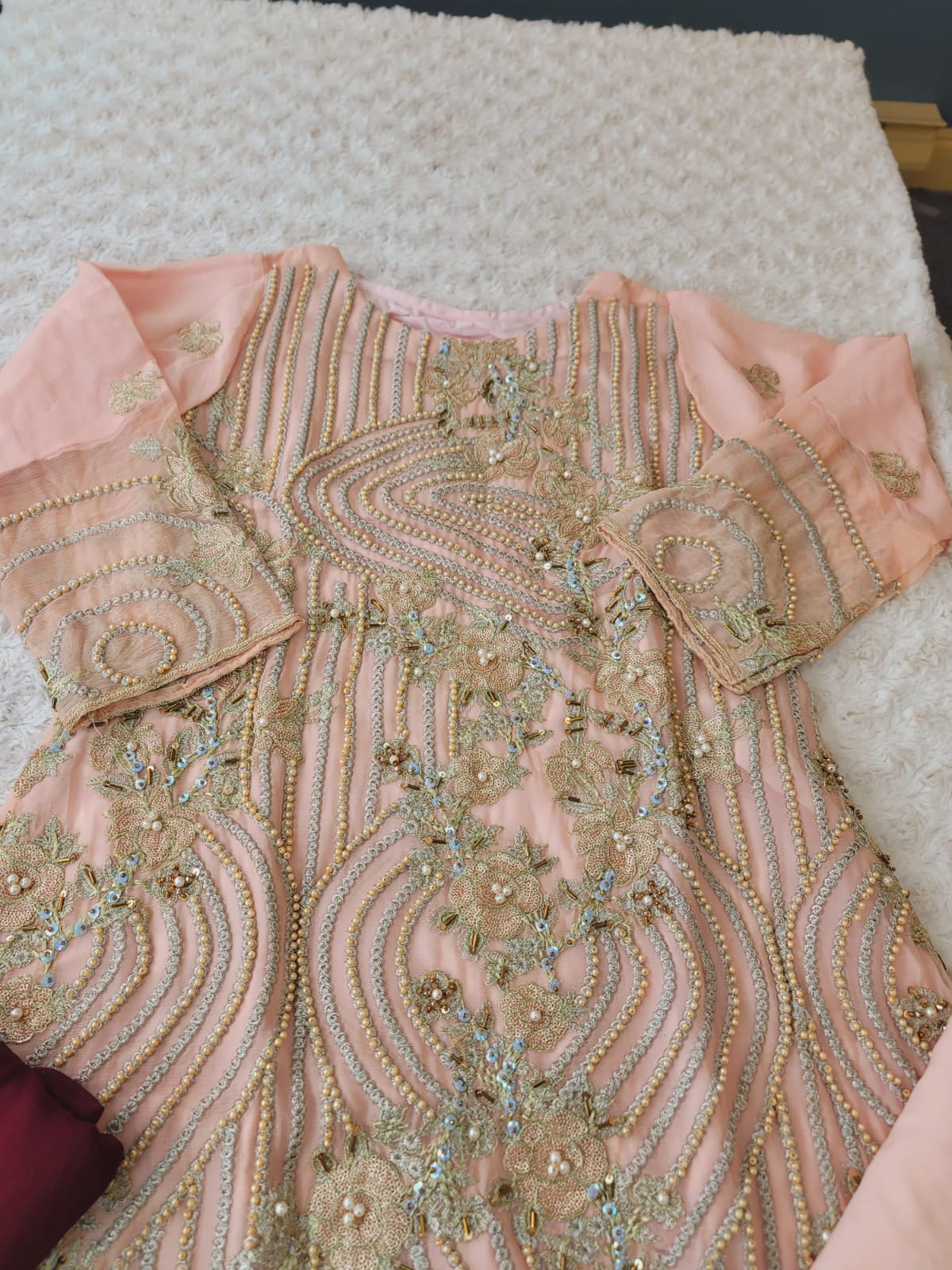 Pakistani Stitched Embroidery Party Wear Dresses Ready To Ship