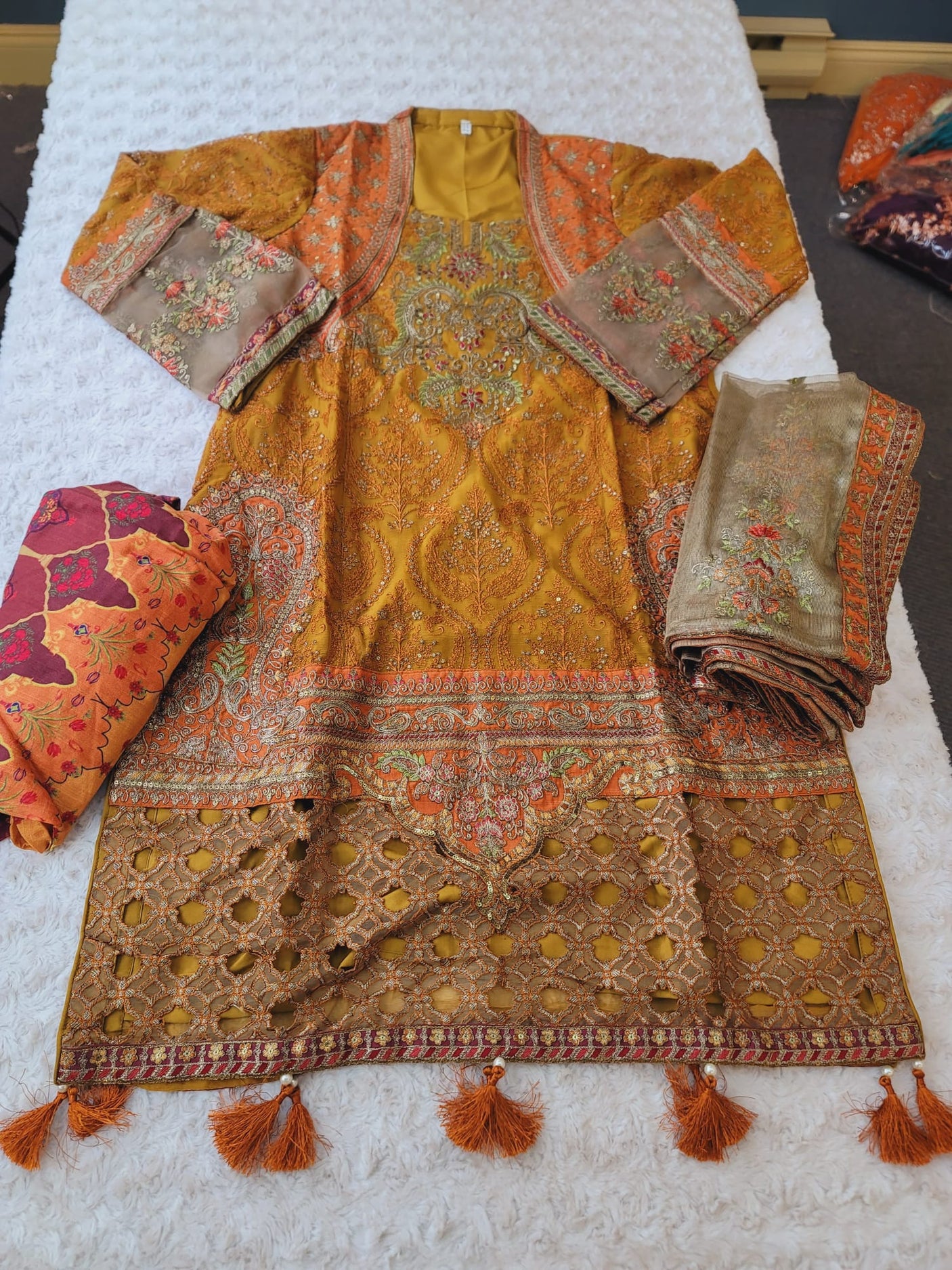 Pakistani Embroidered Party wear Ready To Ship