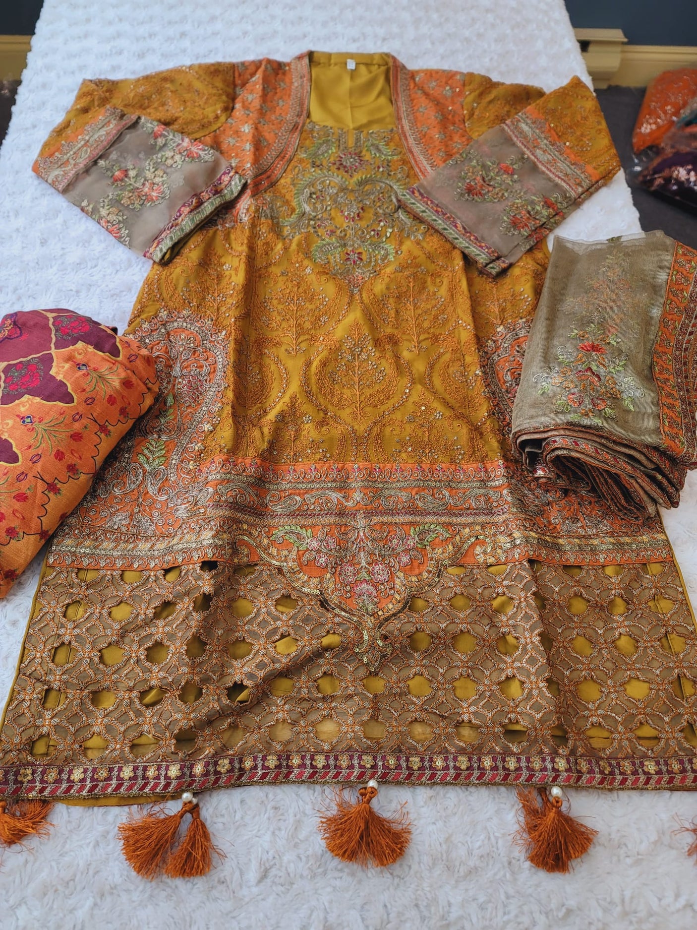 Pakistani Embroidered Party wear Ready To Ship