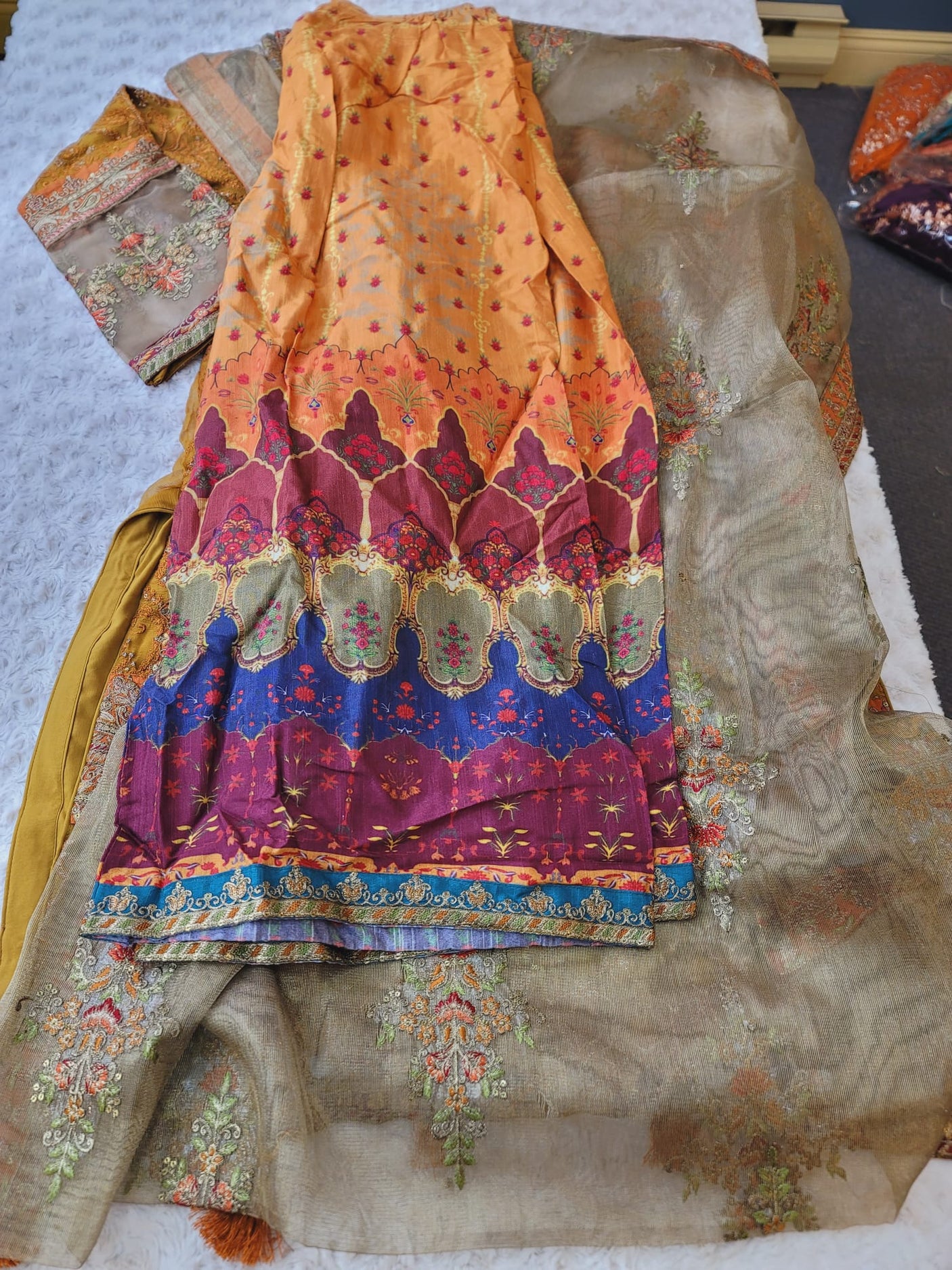 Pakistani Embroidered Party wear Ready To Ship