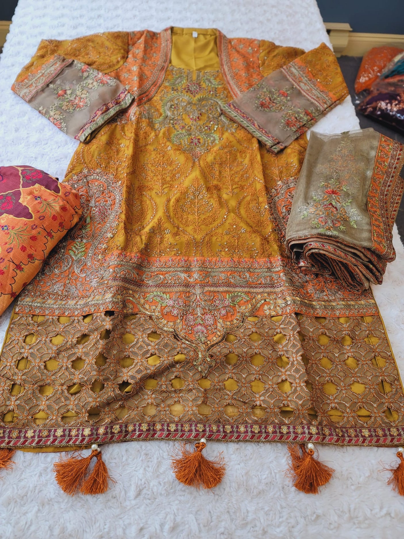 Pakistani Embroidered Party wear Ready To Ship