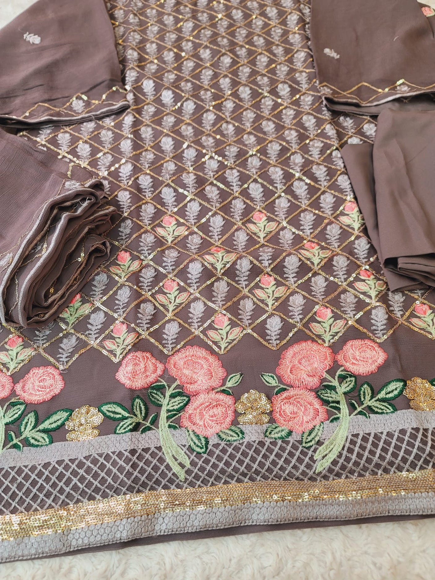 Pakistani Embroidered Party wear Ready To Ship