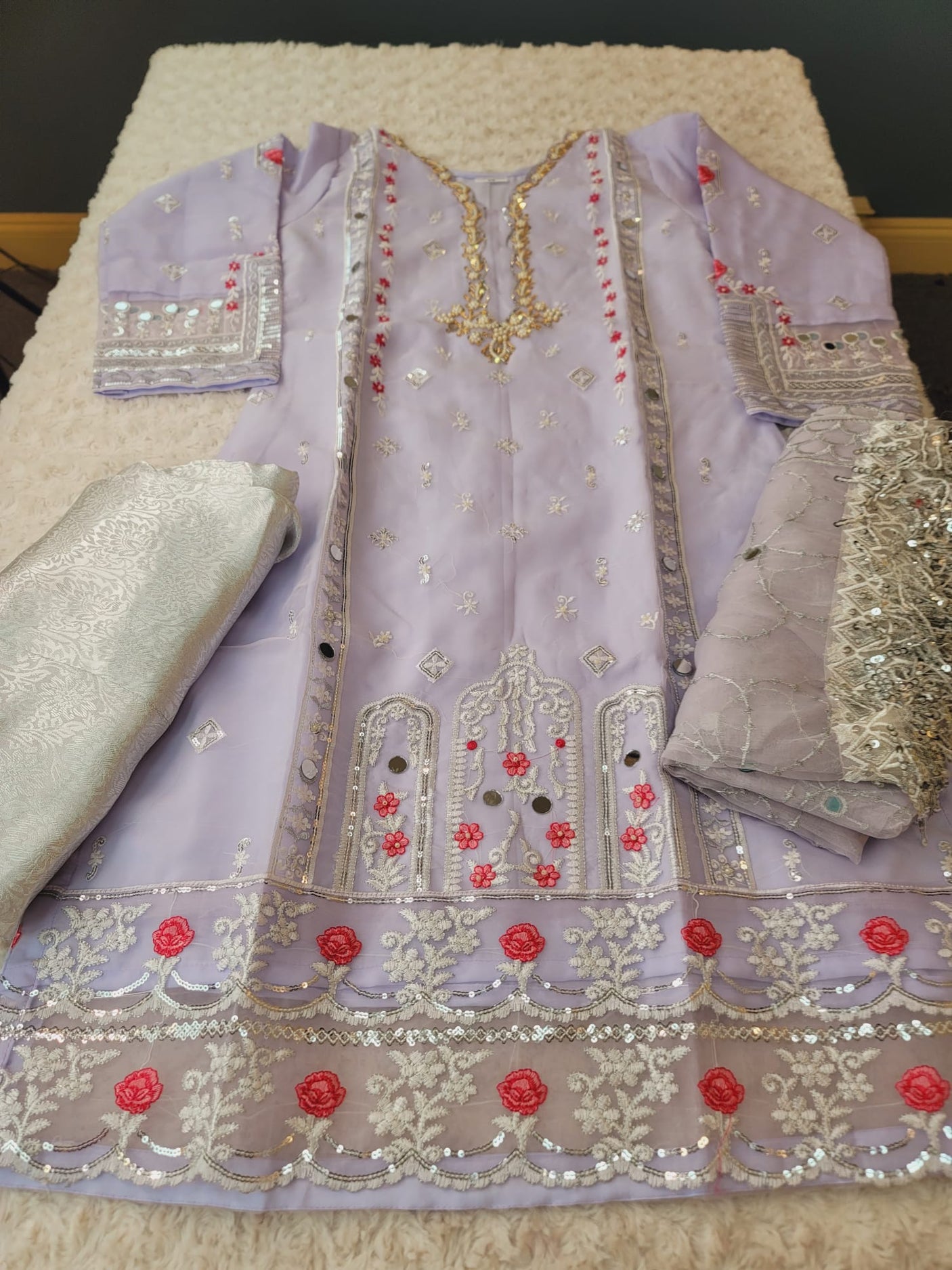 Pakistani Embroidered Party wear Ready To Ship