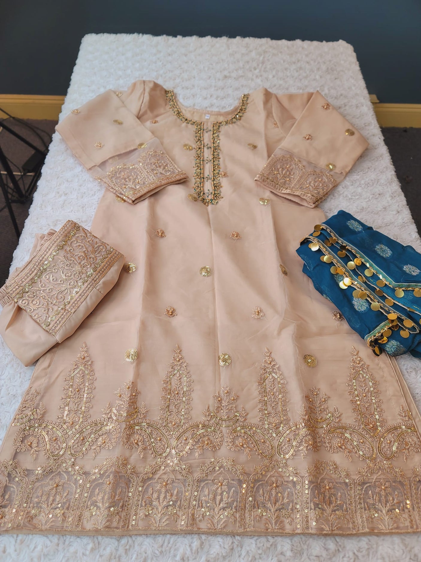 Pakistani Embroidered Party wear Ready To Ship