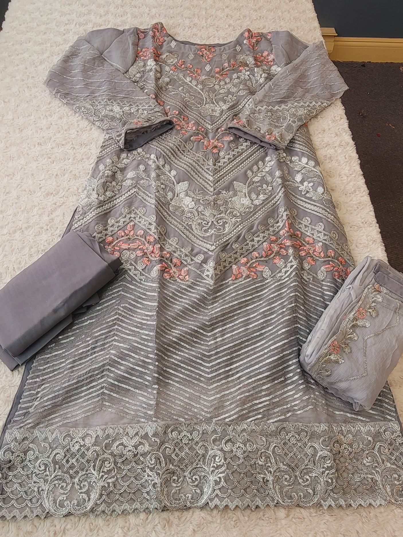 Pakistani Embroidered Party wear Ready To Ship