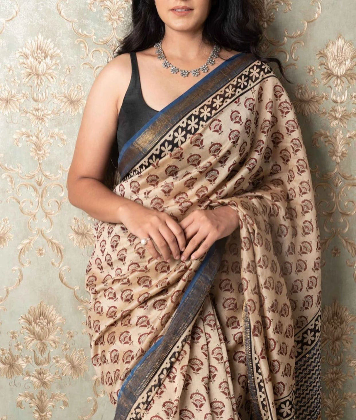 MUNAR SILK COTTON *ORIGINAL DIGITAL PRINT* Saree length (5.5)mtr. Blouse:- banglore(Digital print)