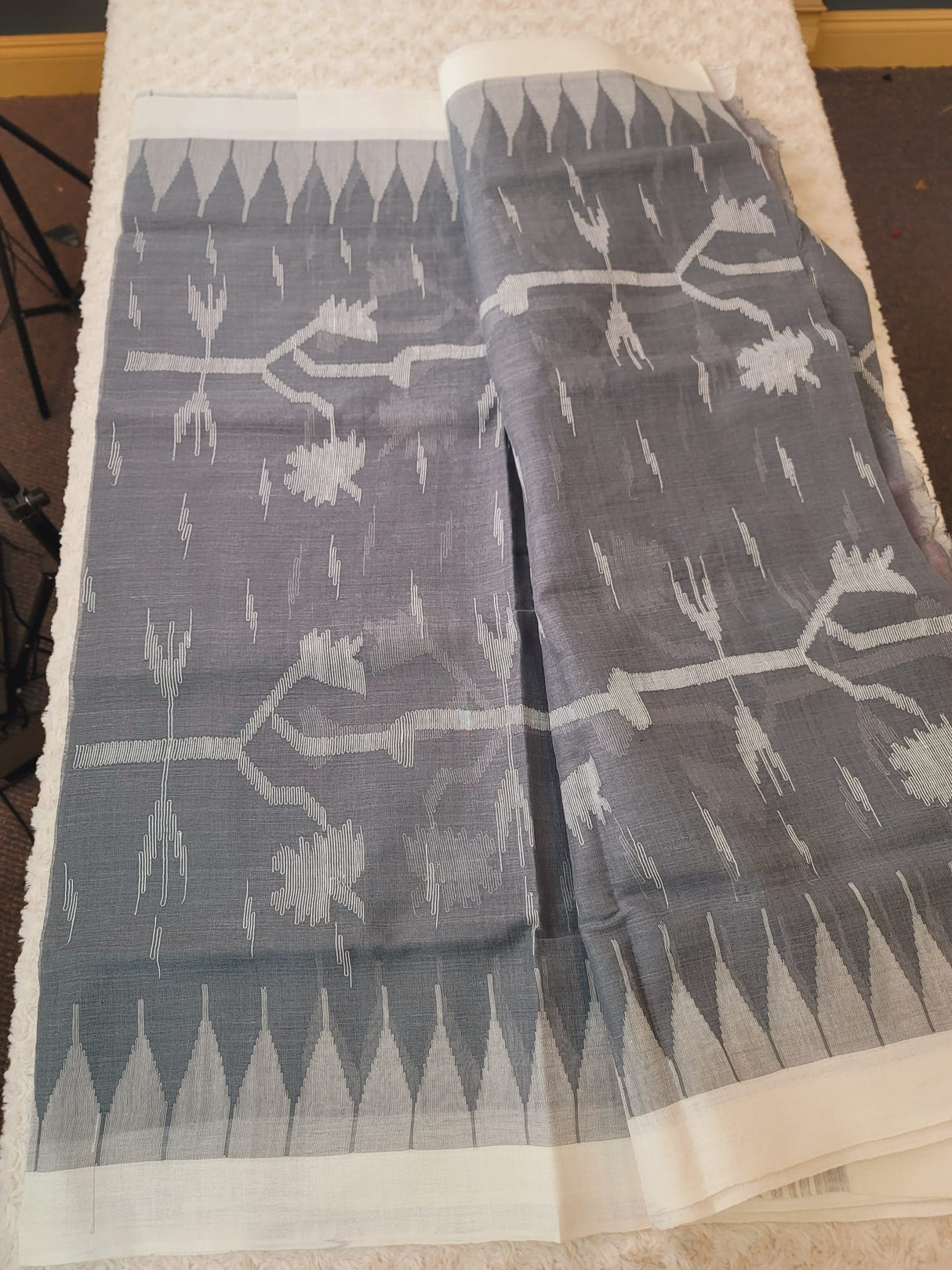 Half Silk Handloom Monipuri Saree