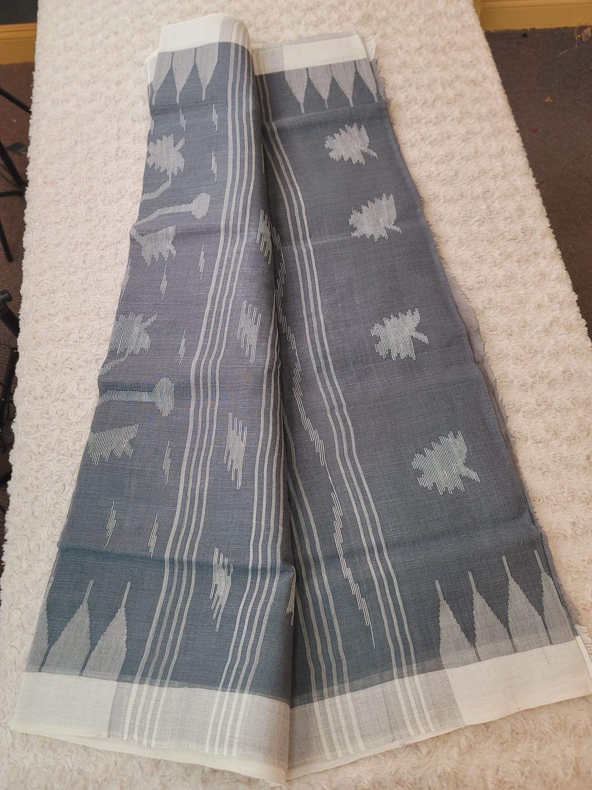 Half Silk Handloom Monipuri Saree