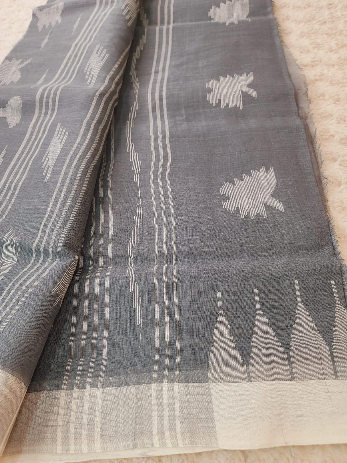 Half Silk Handloom Monipuri Saree