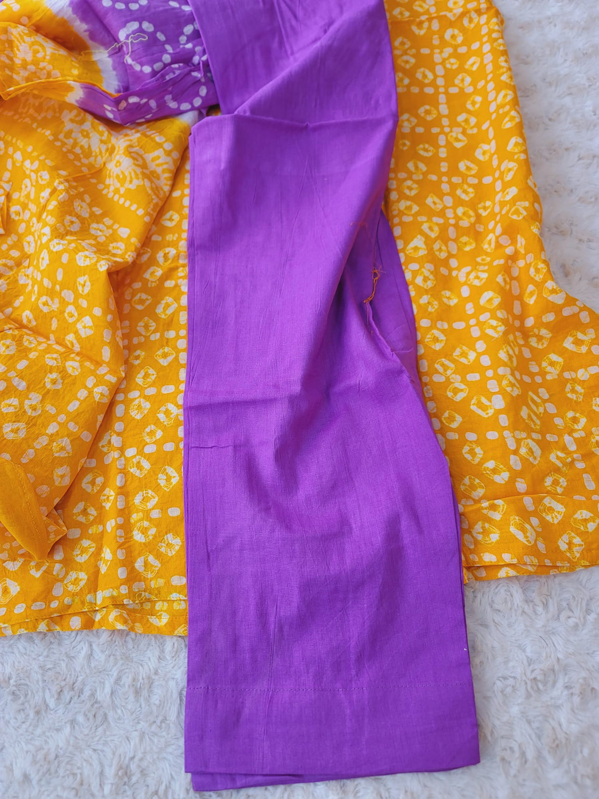 Cotton Chundri (colour guaranteed)