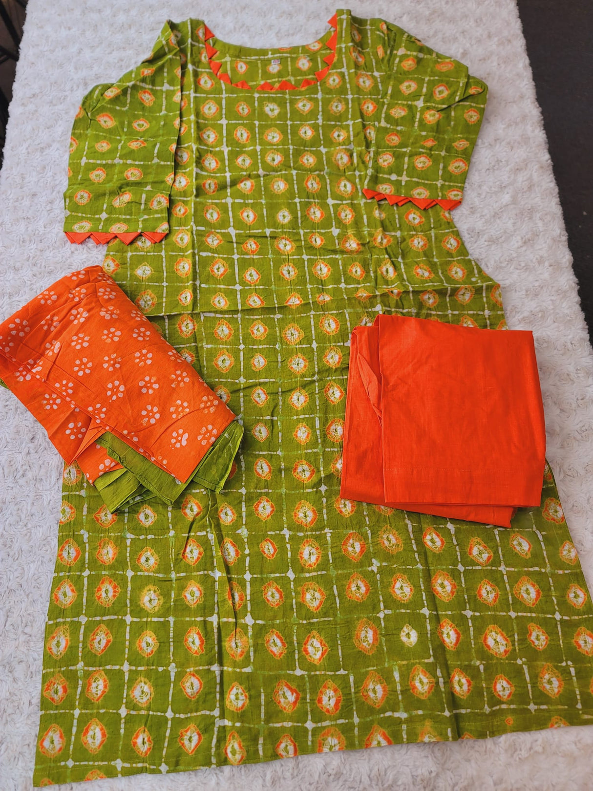 Cotton Chundri (colour guaranteed)