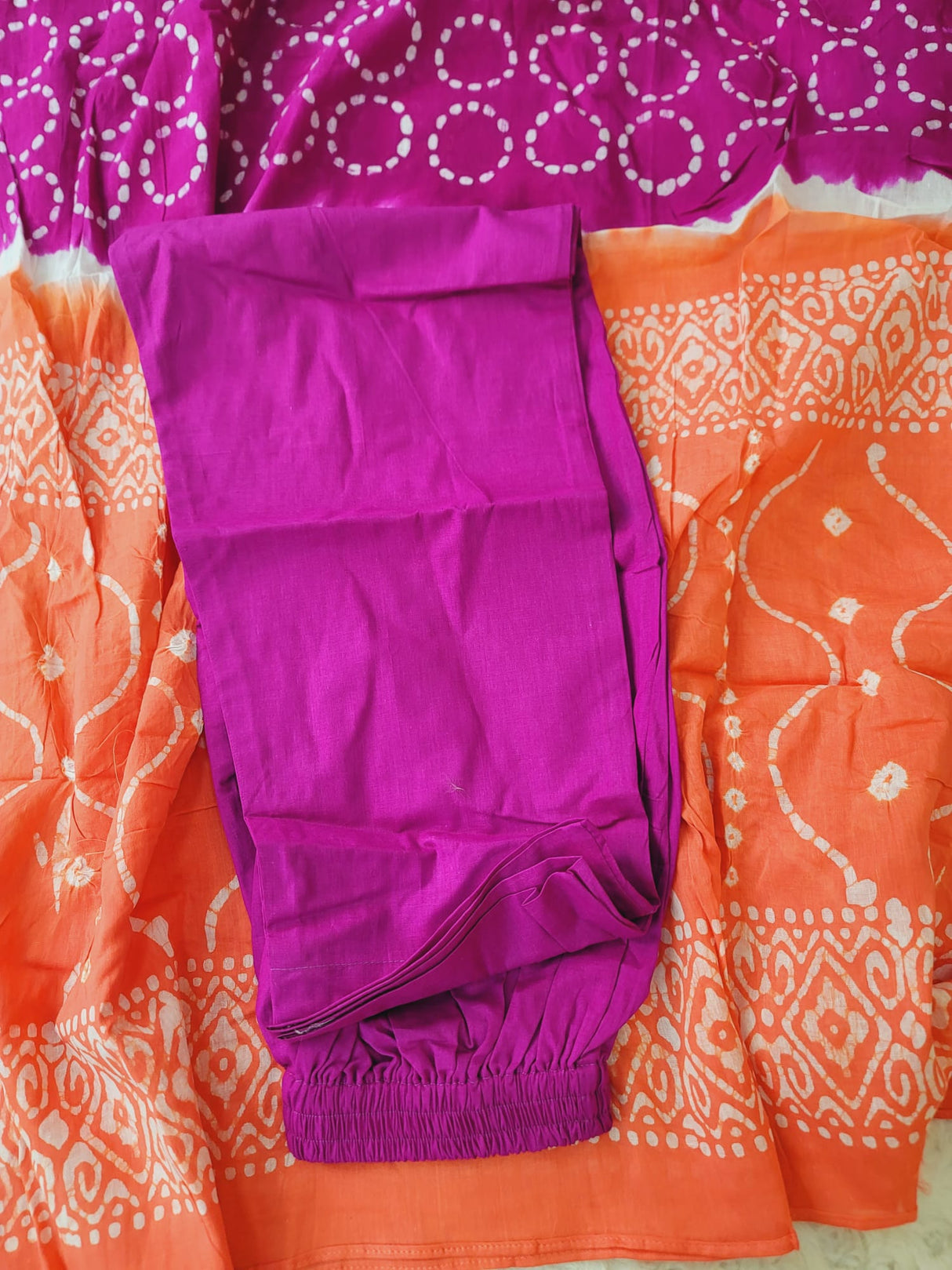 Cotton chundri (colour guaranteed)