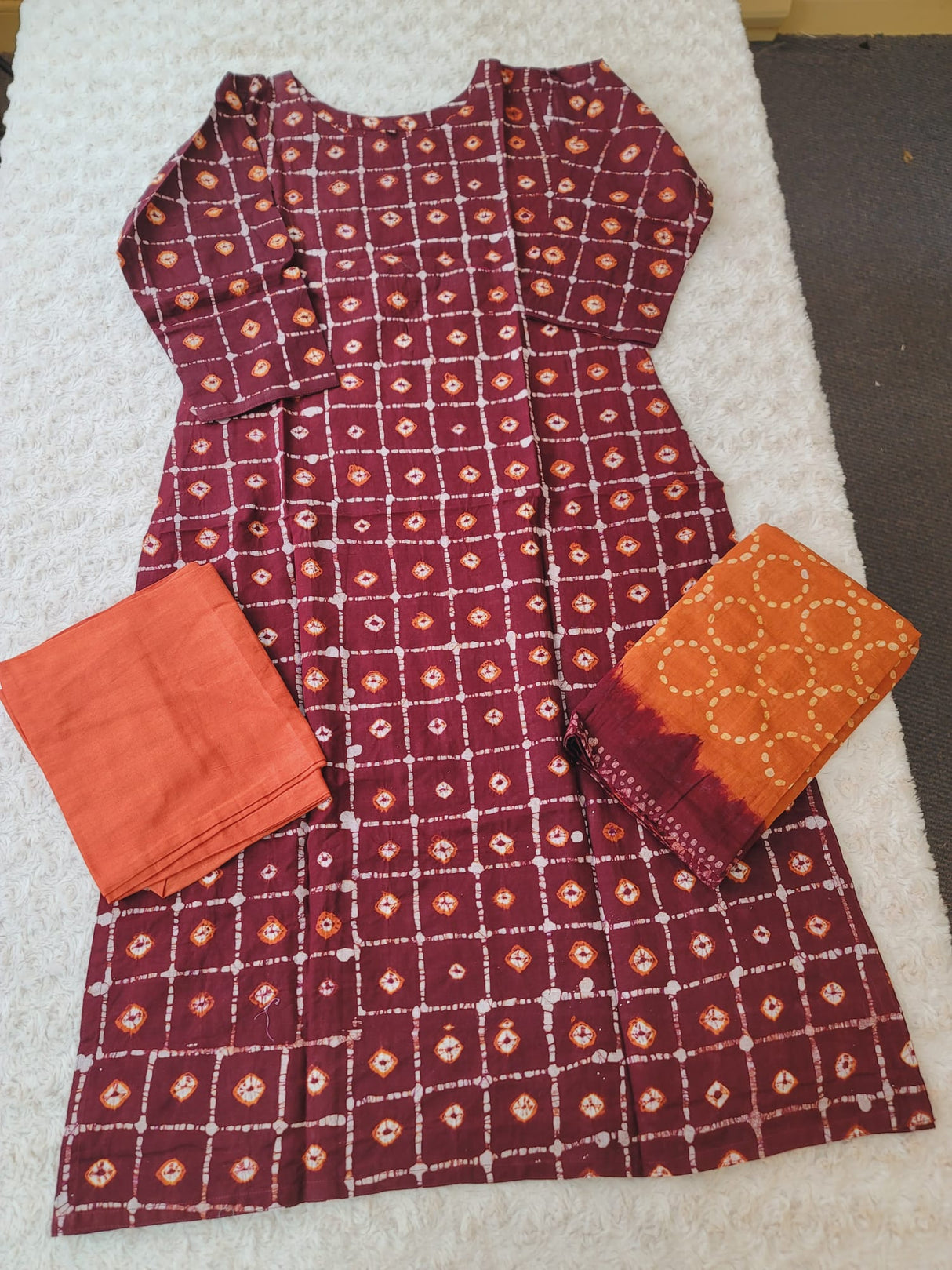 Cotton chundri (colour guaranteed)