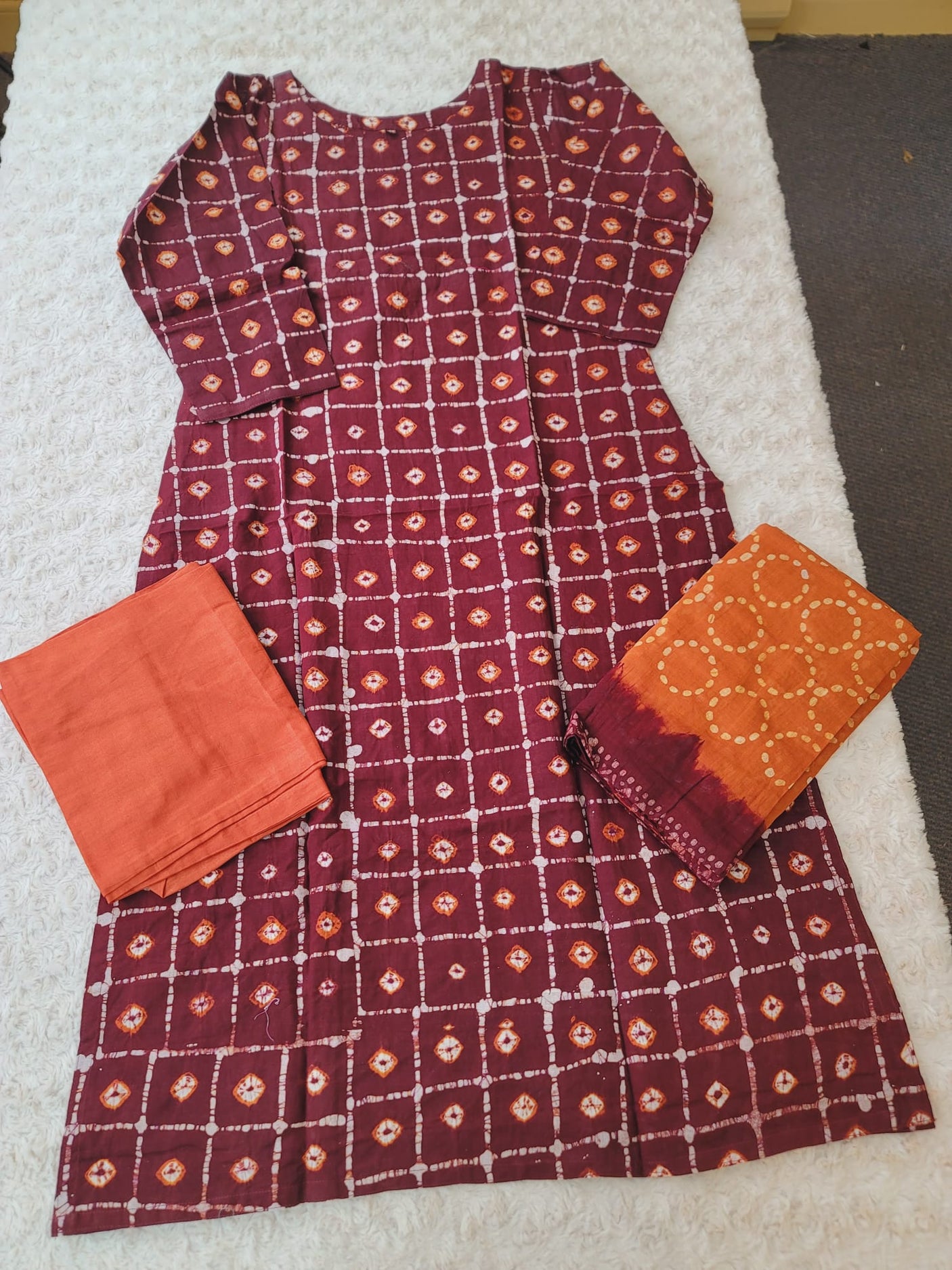 Cotton chundri (colour guaranteed)