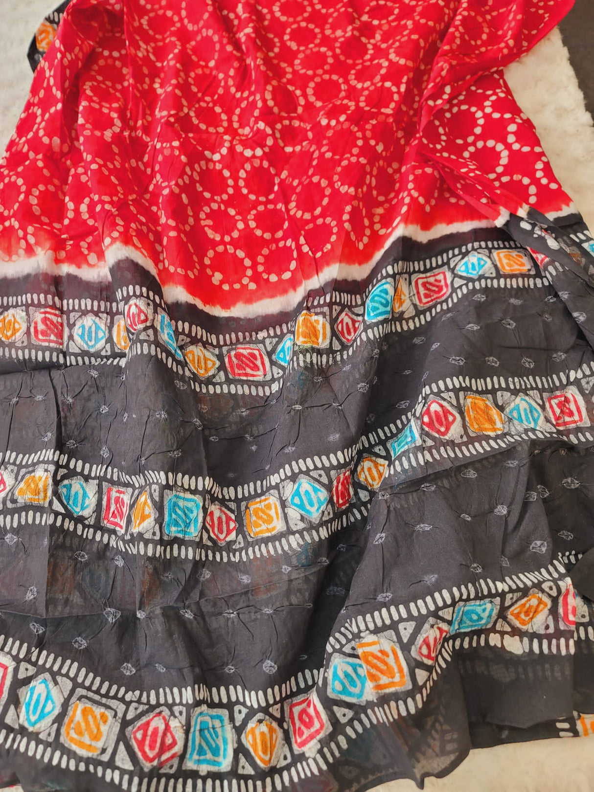 Cotton Chundri (colour guaranteed)