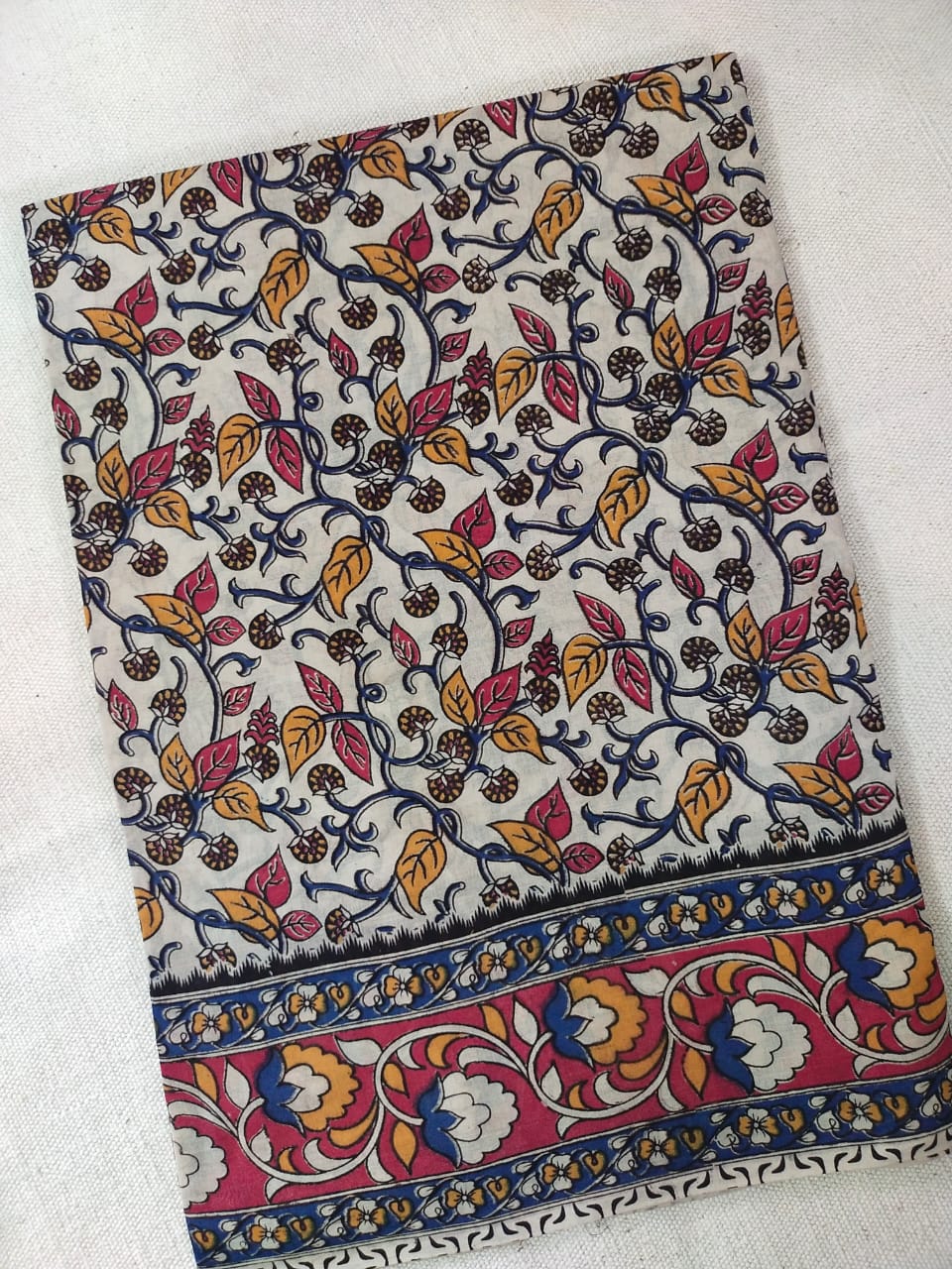 Kalamkari Saree with blouse