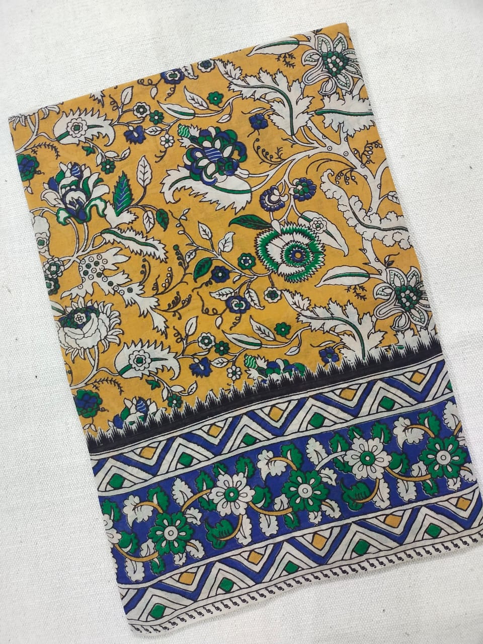 Kalamkari Saree with blouse