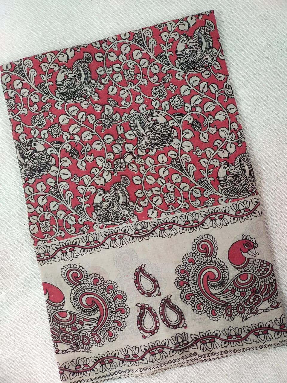 Kalamkari Saree with blouse