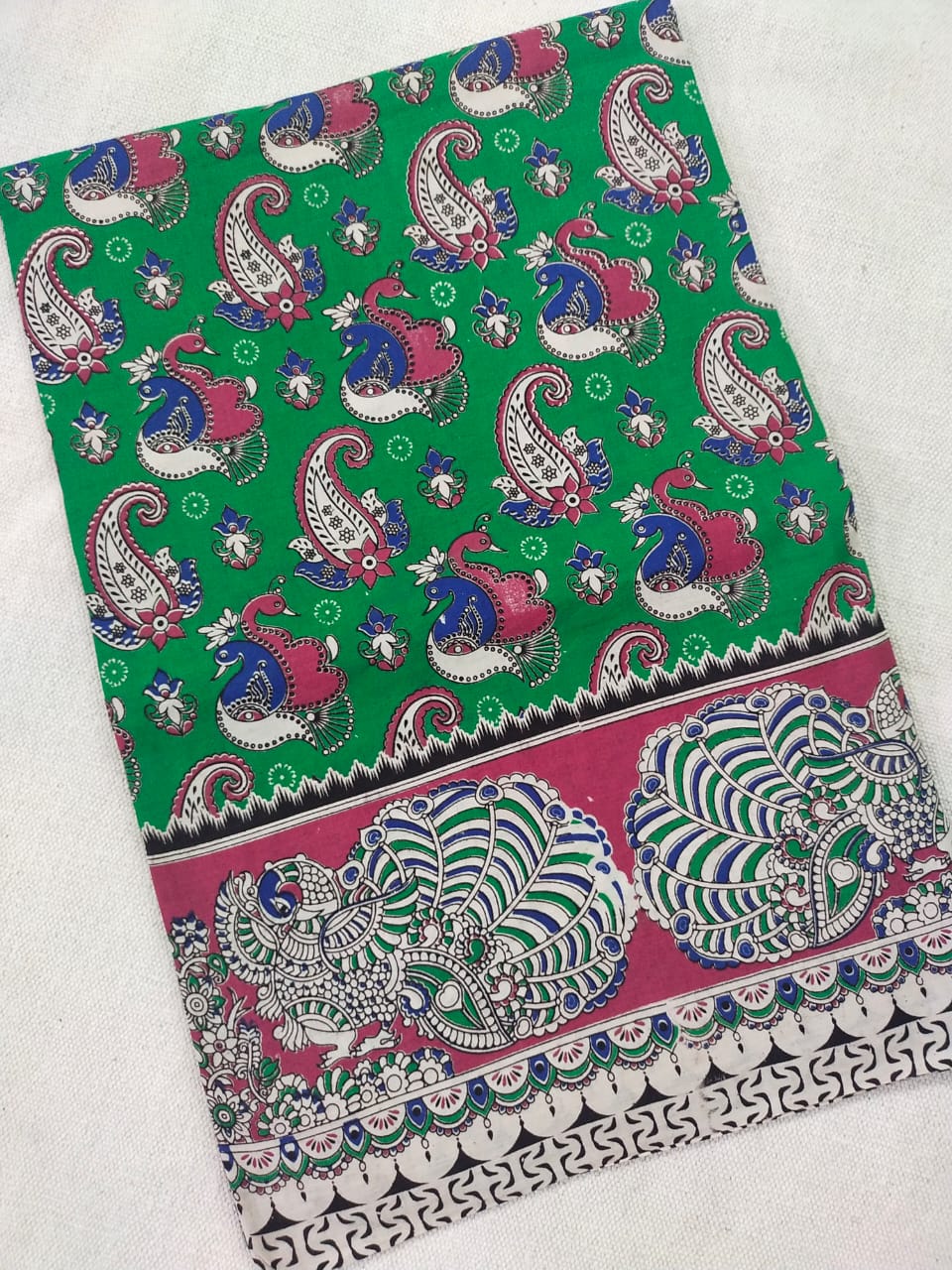 Kalamkari Saree with blouse