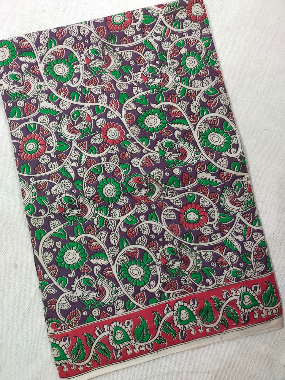 Kalamkari Saree with blouse