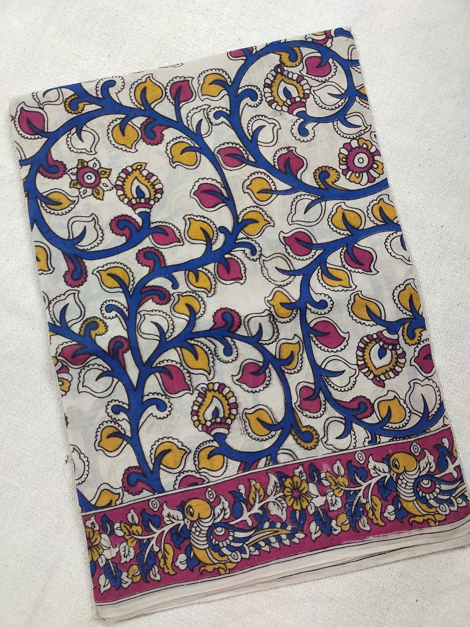 Kalamkari Saree with blouse