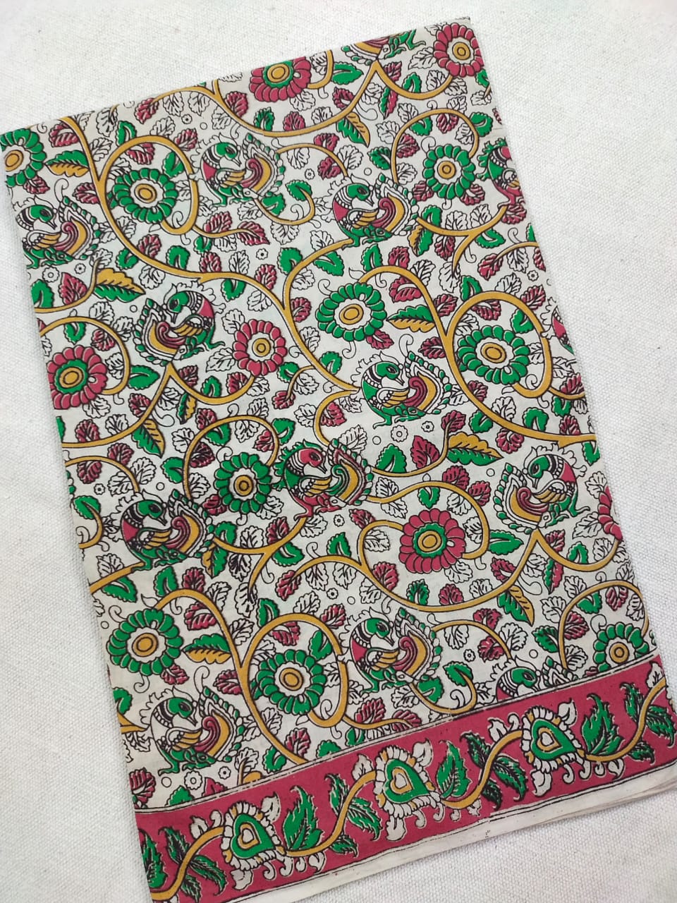 Kalamkari Saree with blouse