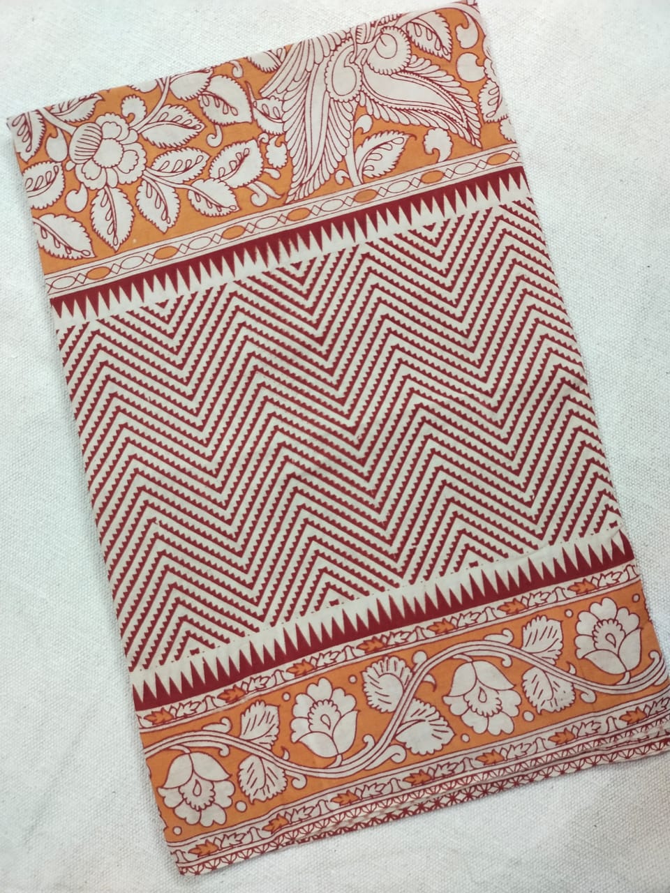 Kalamkari Saree with blouse