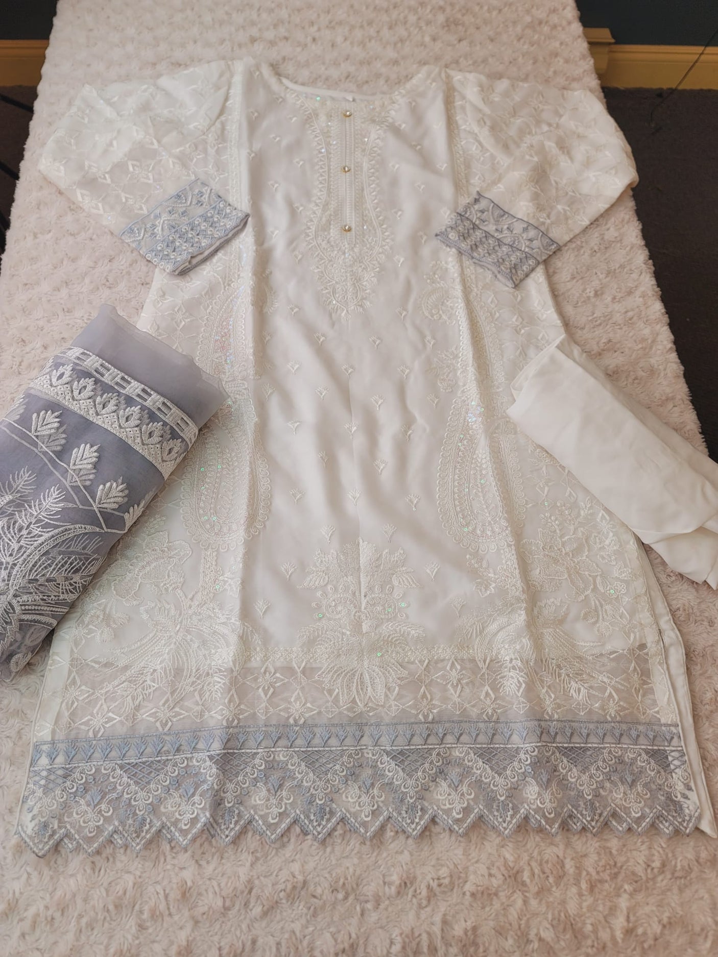 Pakistani Embroidered Party wear Ready To Ship