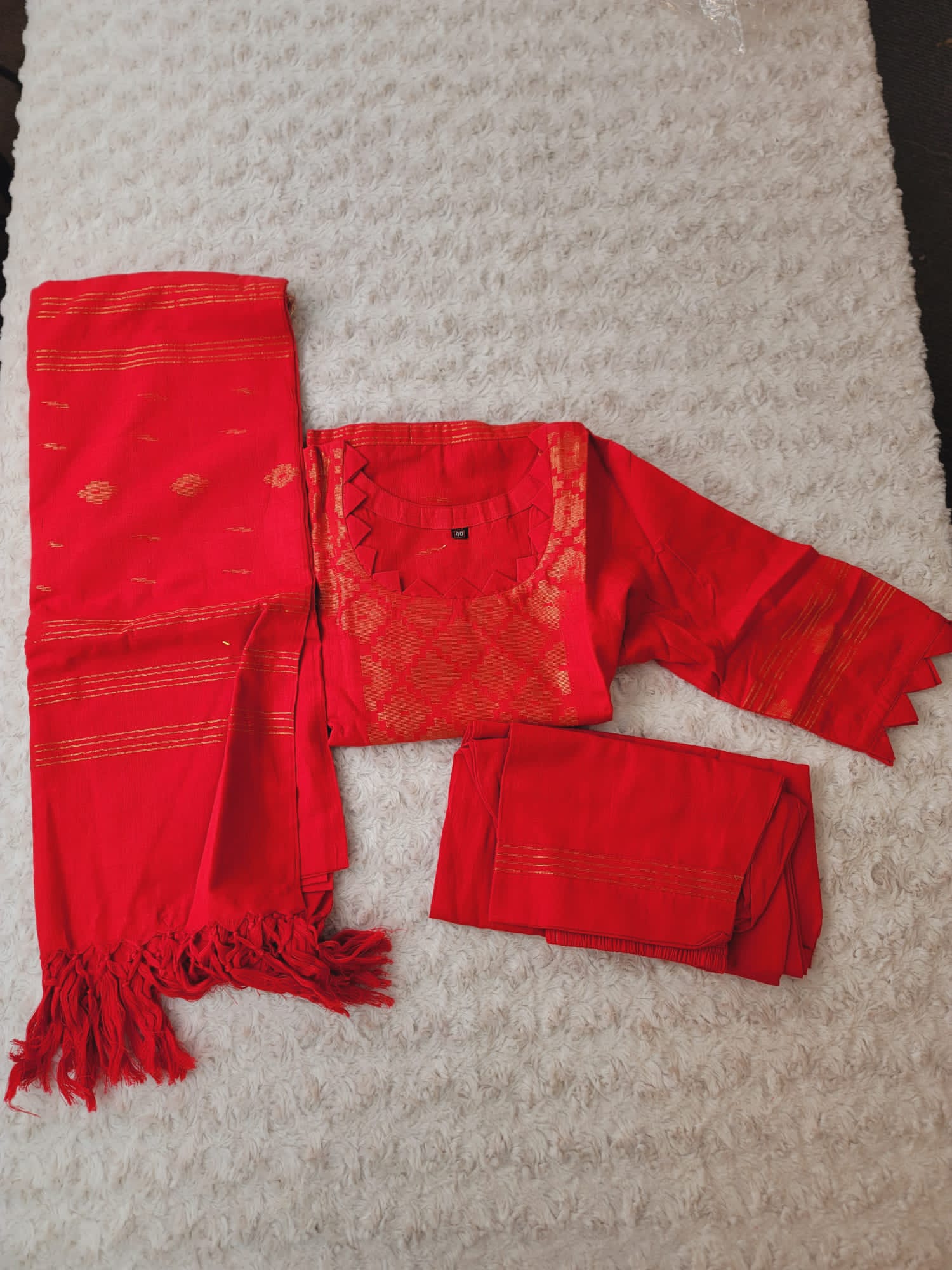 Bangladeshi Jamdani salwar kamiz