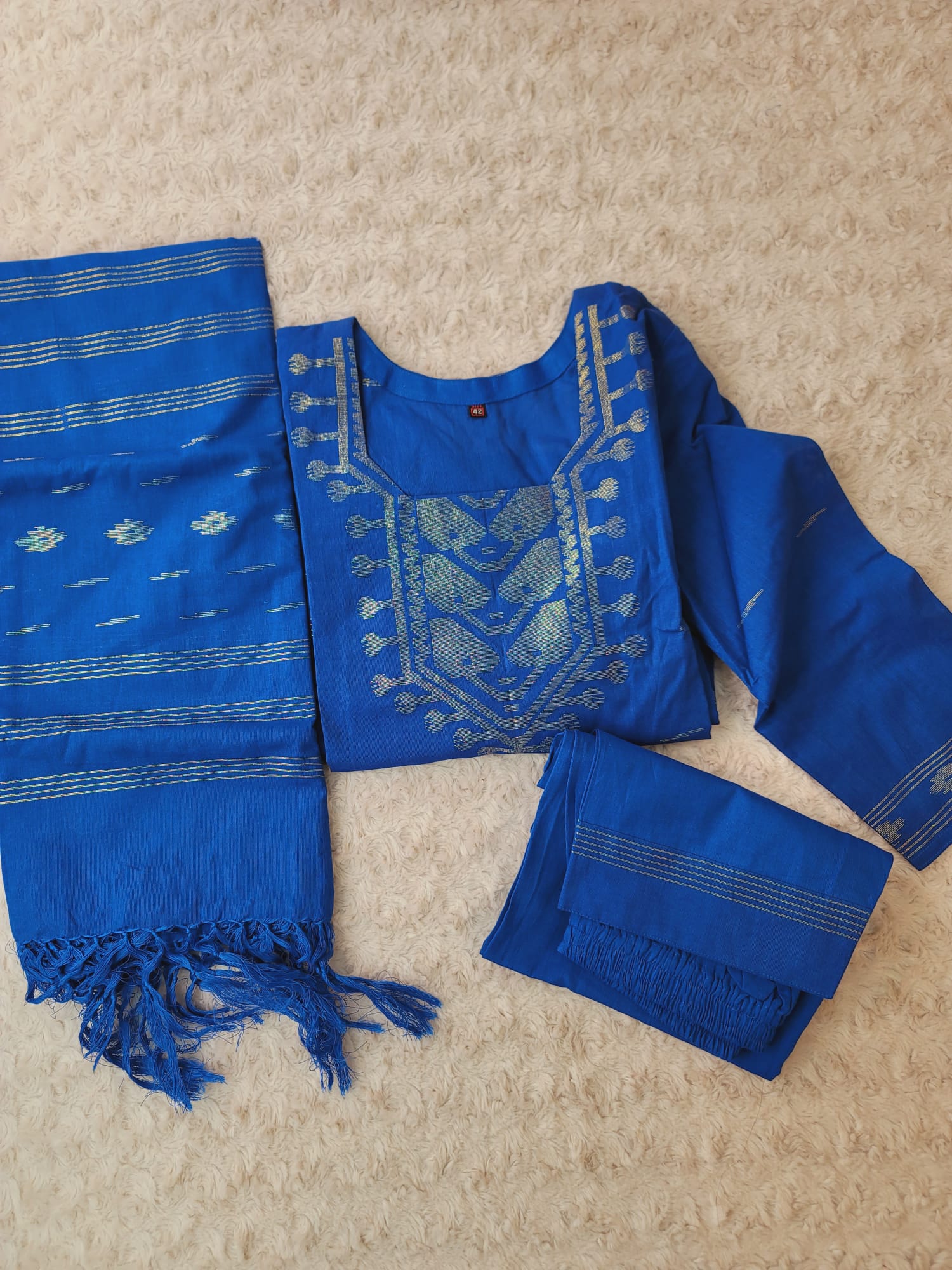 Bangladeshi Jamdani salwar kamiz