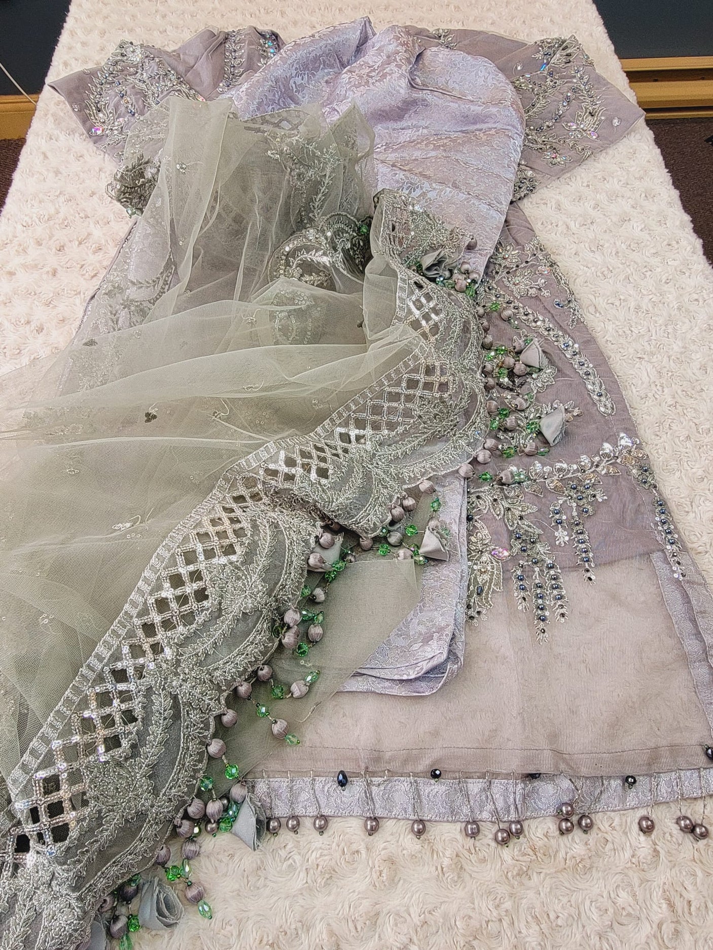 Pakistani Stitched Embroidery Party Wear Dresses Ready To Ship