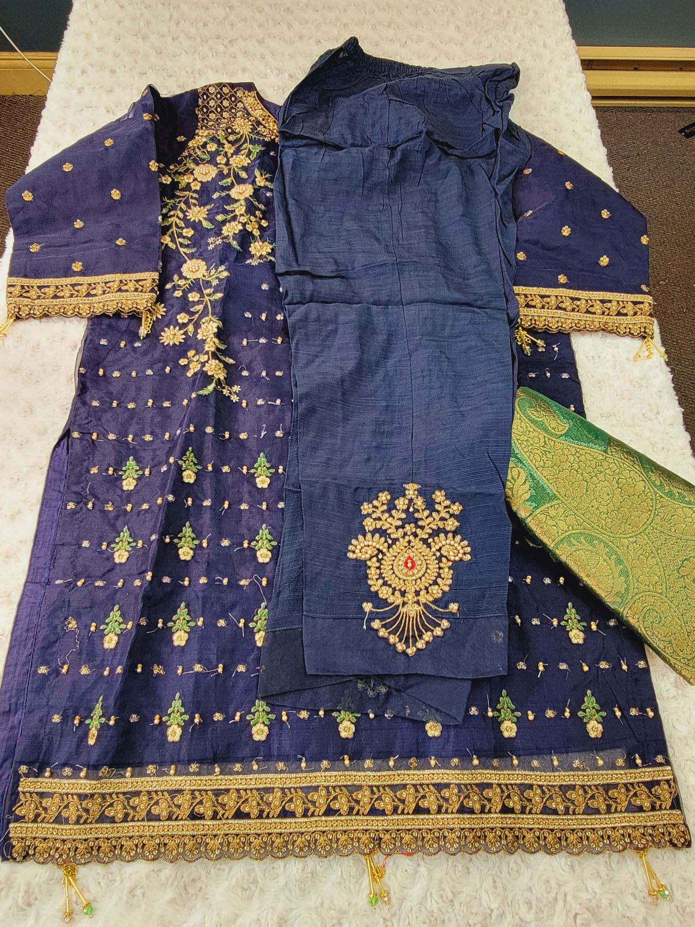 Pakistani Stitched Embroidery Party Wear Dresses Ready To Ship