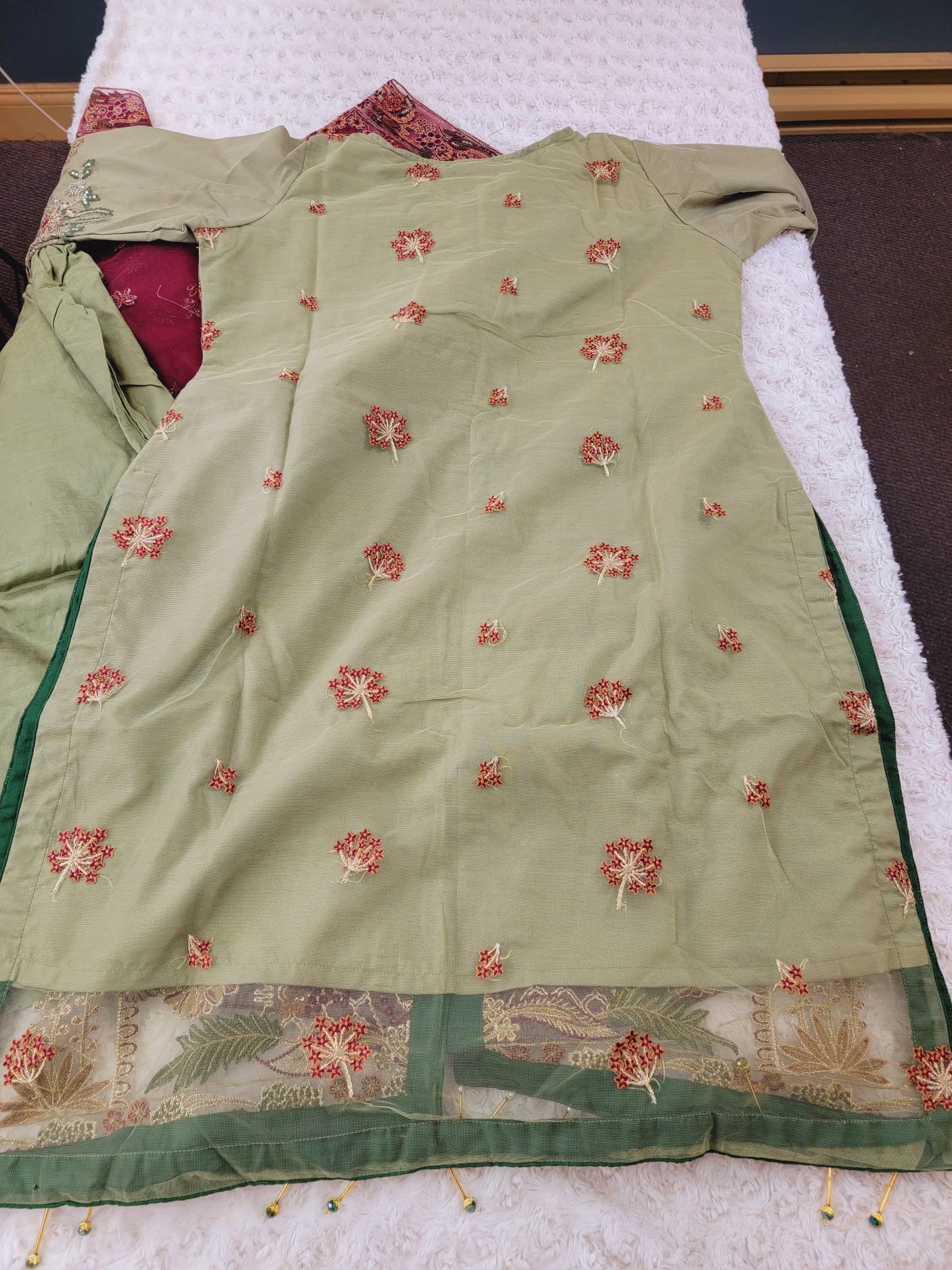 Pakistani Stitched Embroidery Party Wear Dresses Ready To Ship